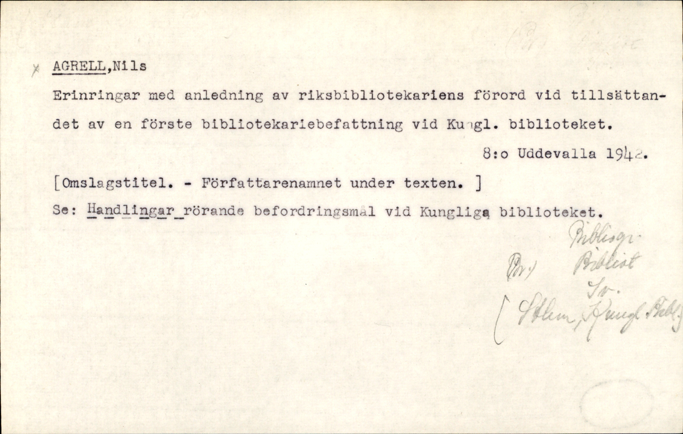 Catalogue Card_141380
