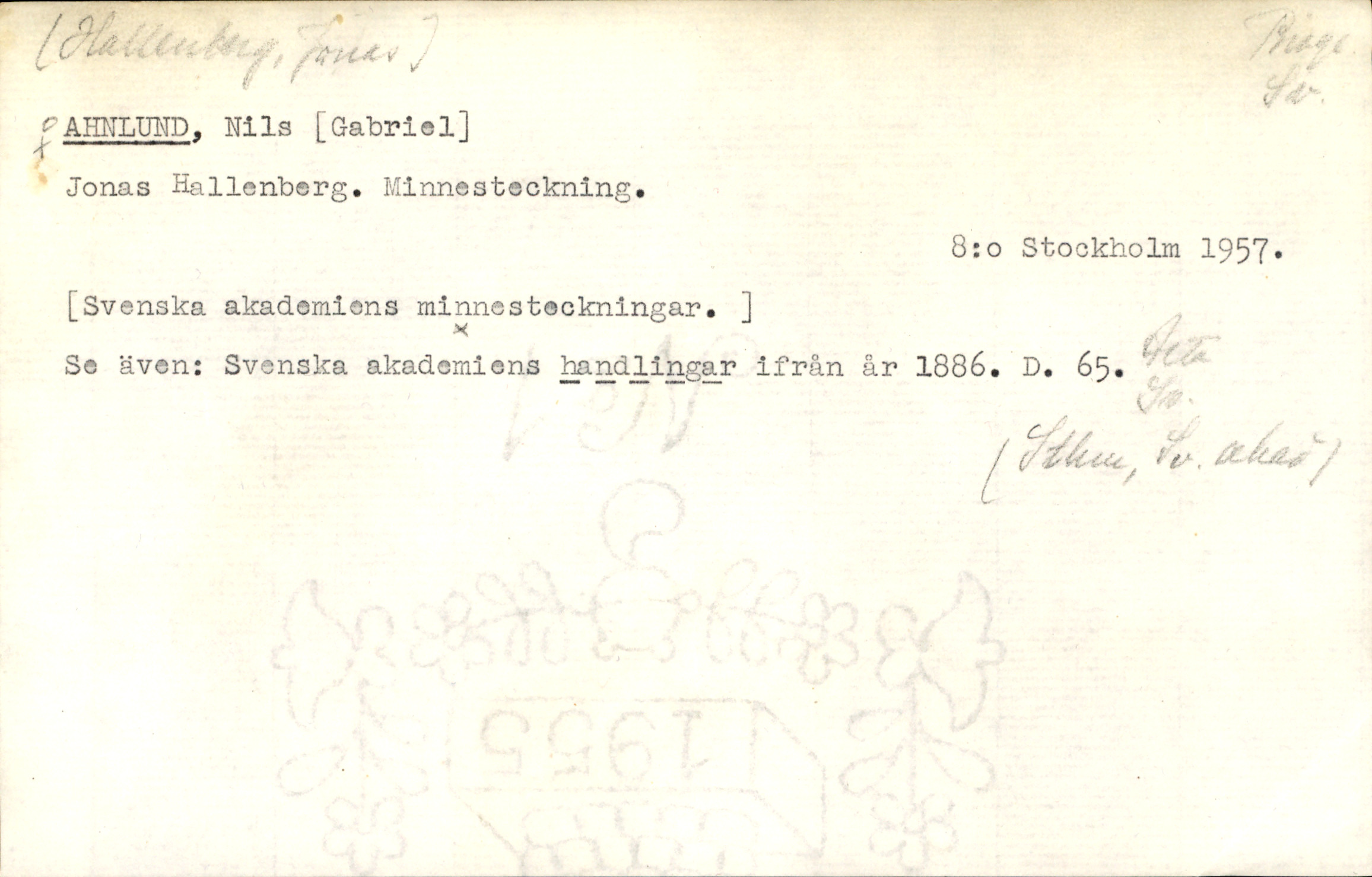 Catalogue Card_142931