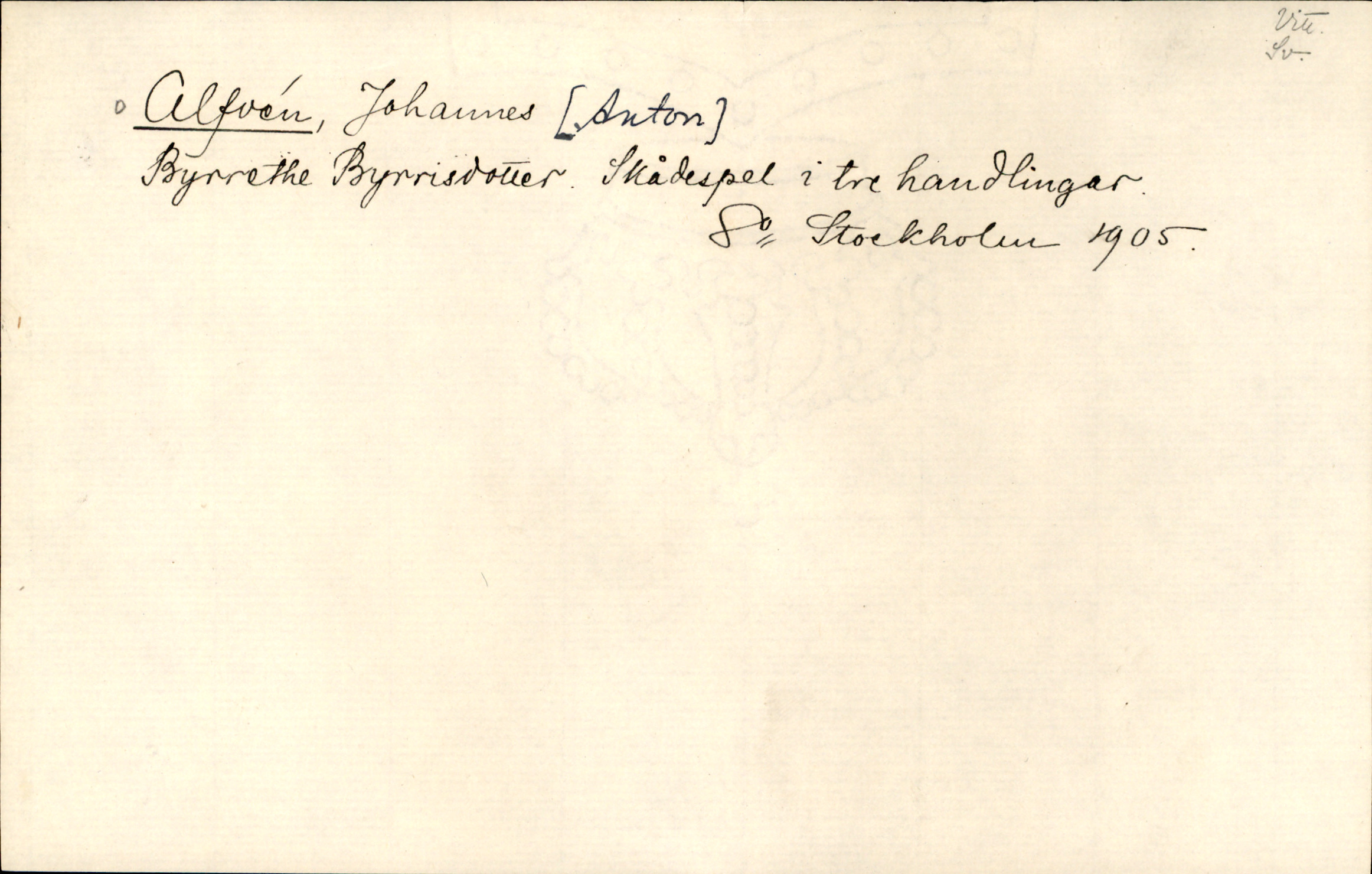 Catalogue Card_145909