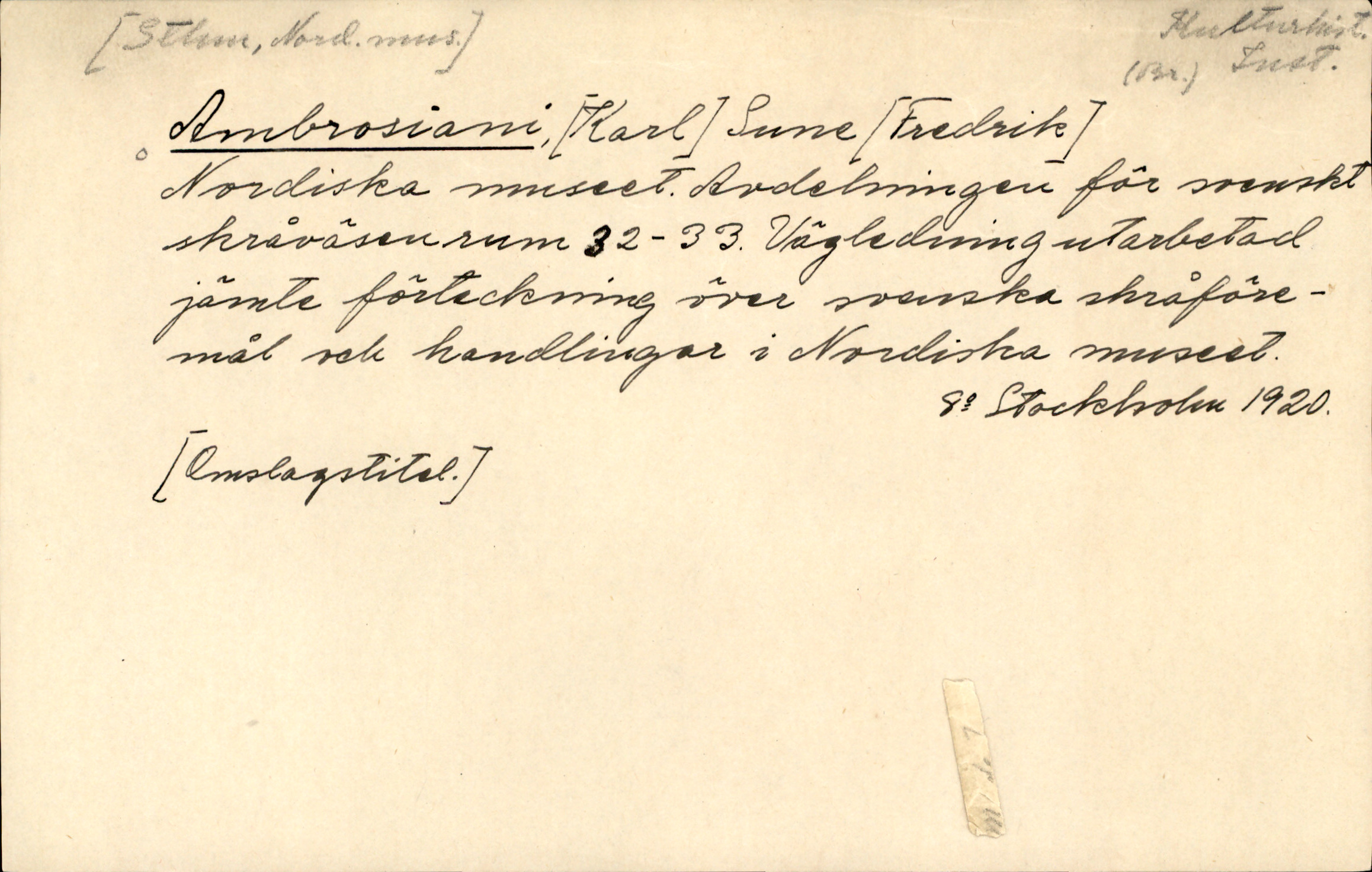 Catalogue Card_149608