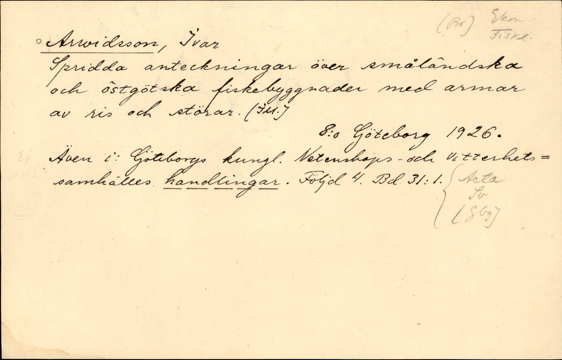 Catalogue Card_166064