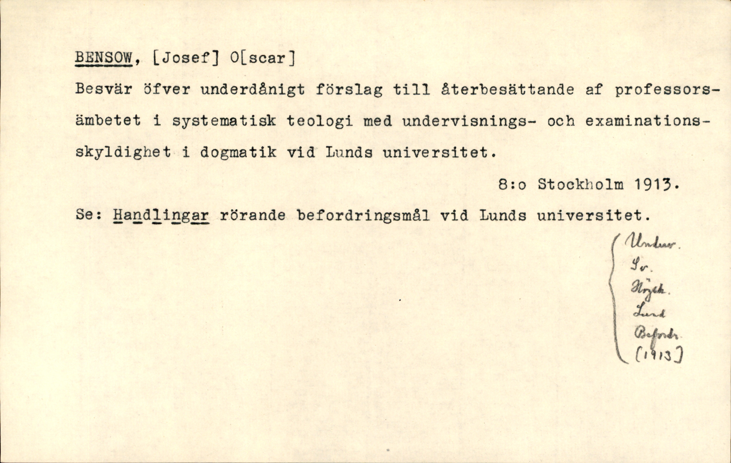 Catalogue Card_190193