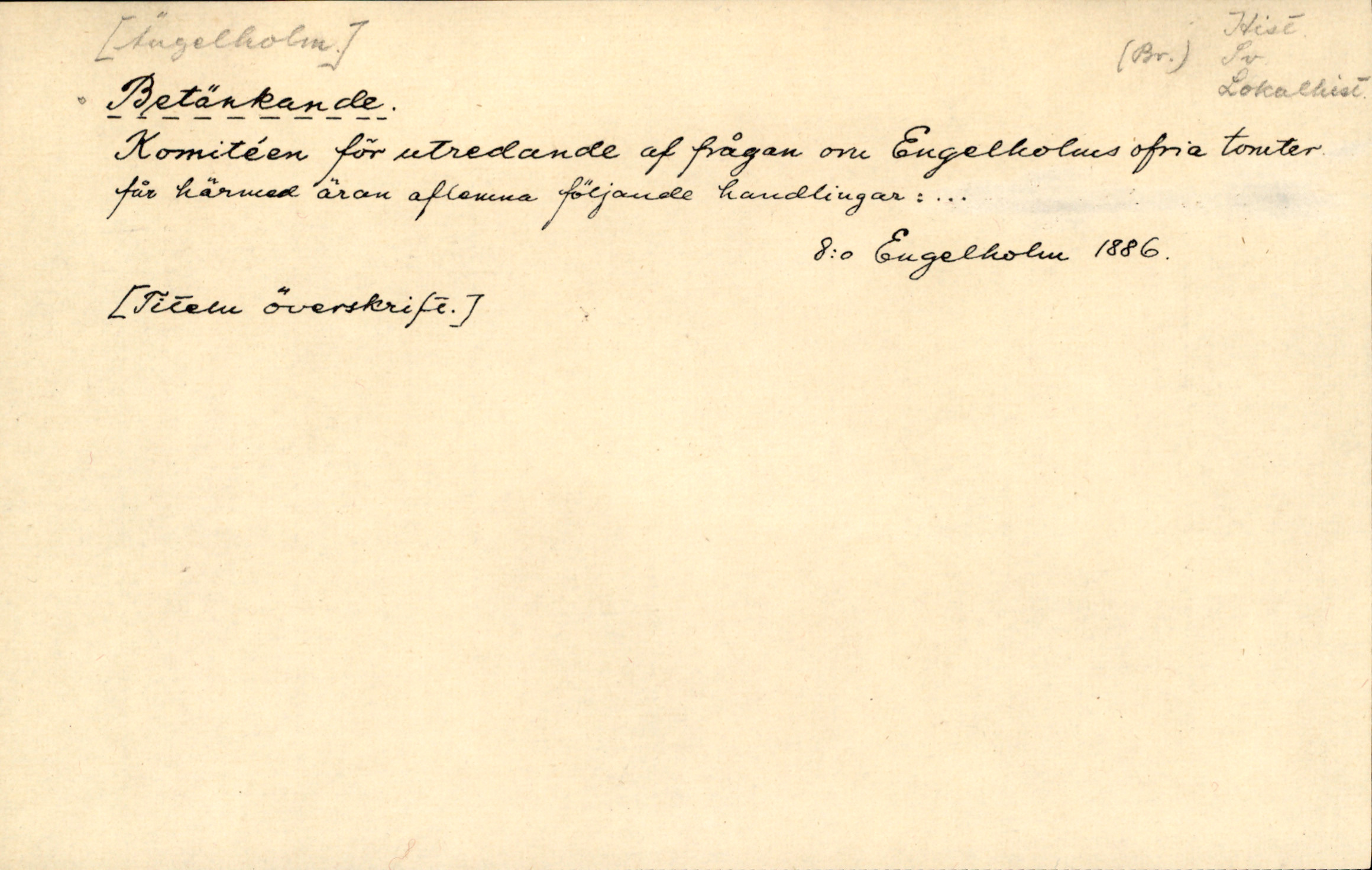 Catalogue Card_203106