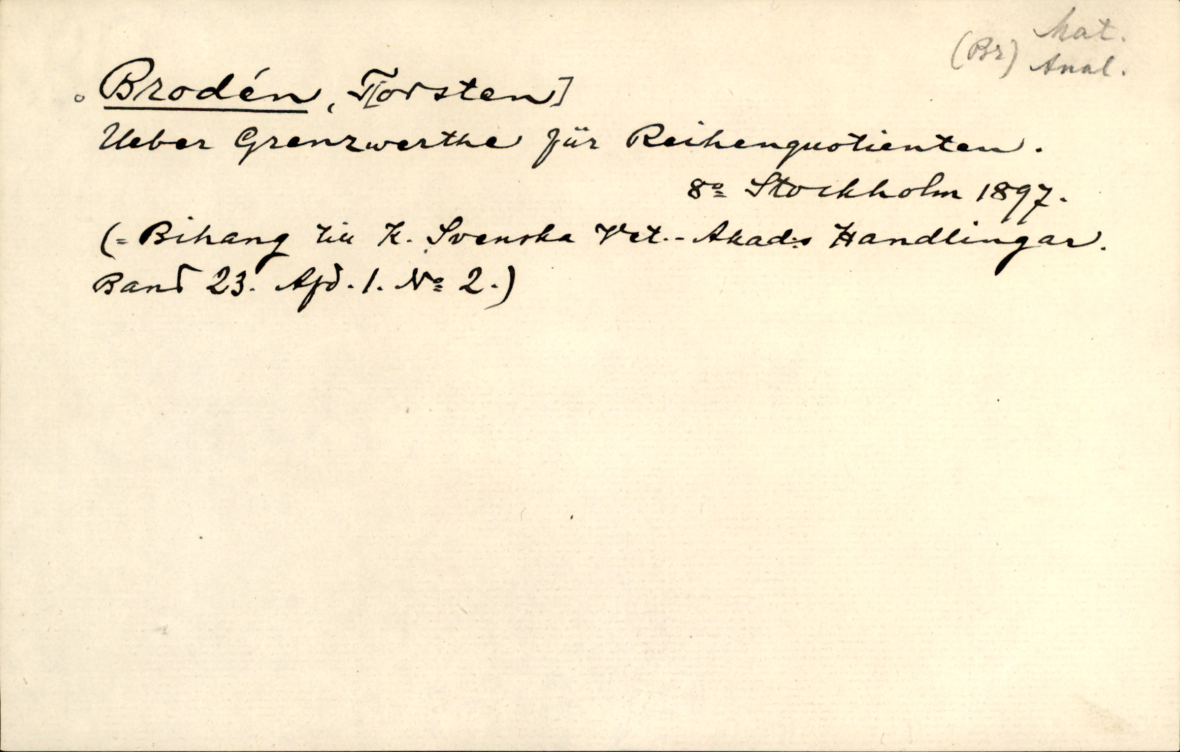 Catalogue Card_236925