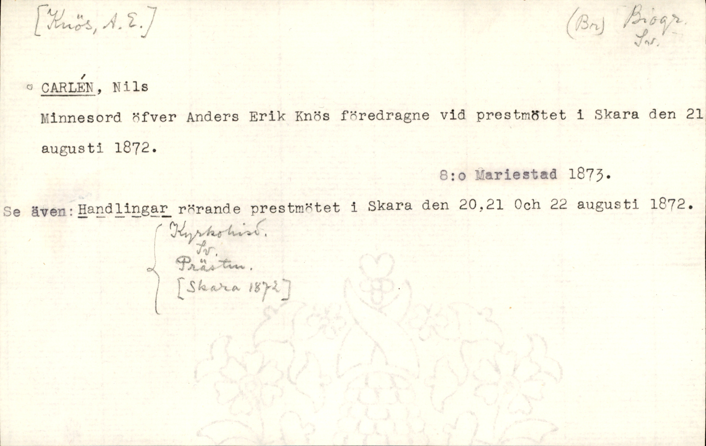 Catalogue Card_258269