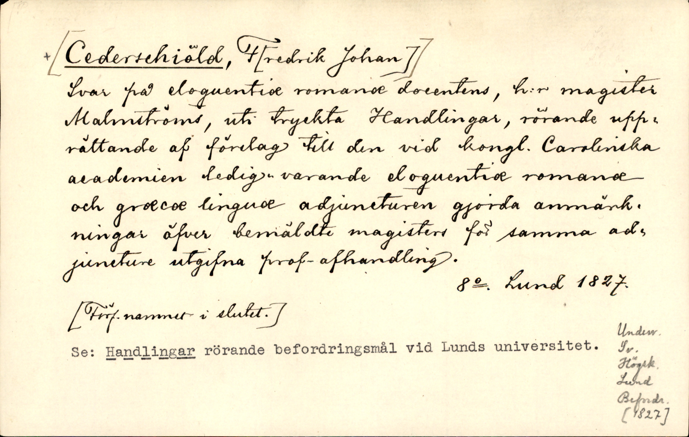 Catalogue Card_265003