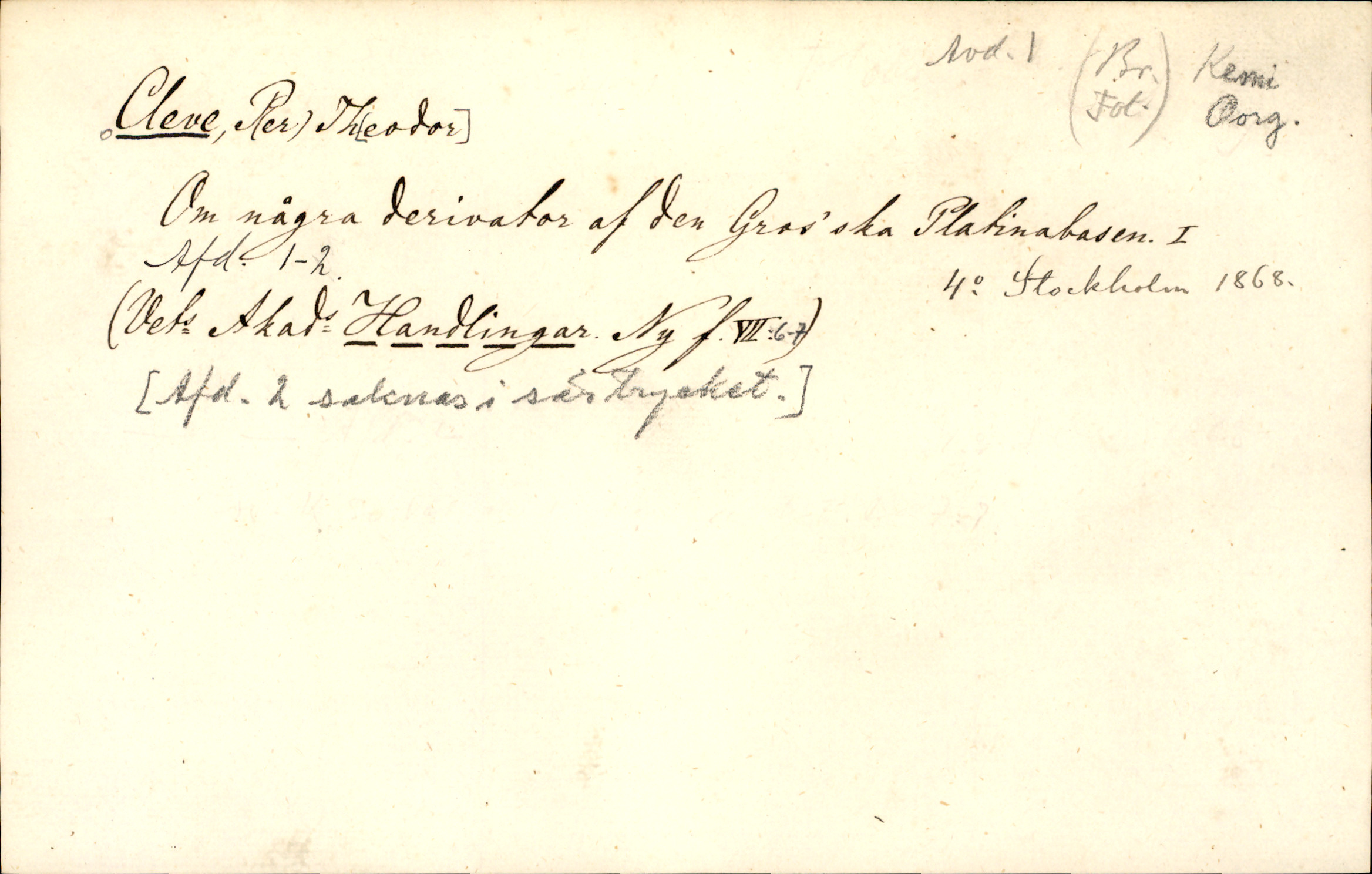 Catalogue Card_276184