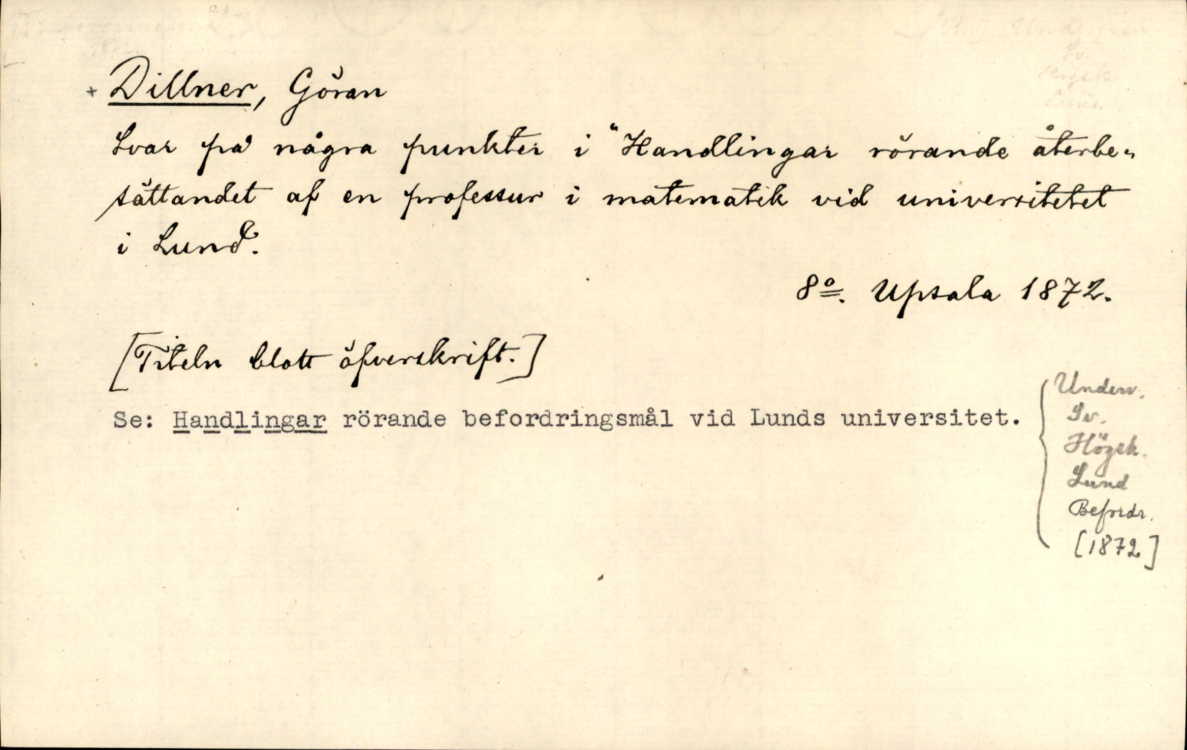 Catalogue Card_306901