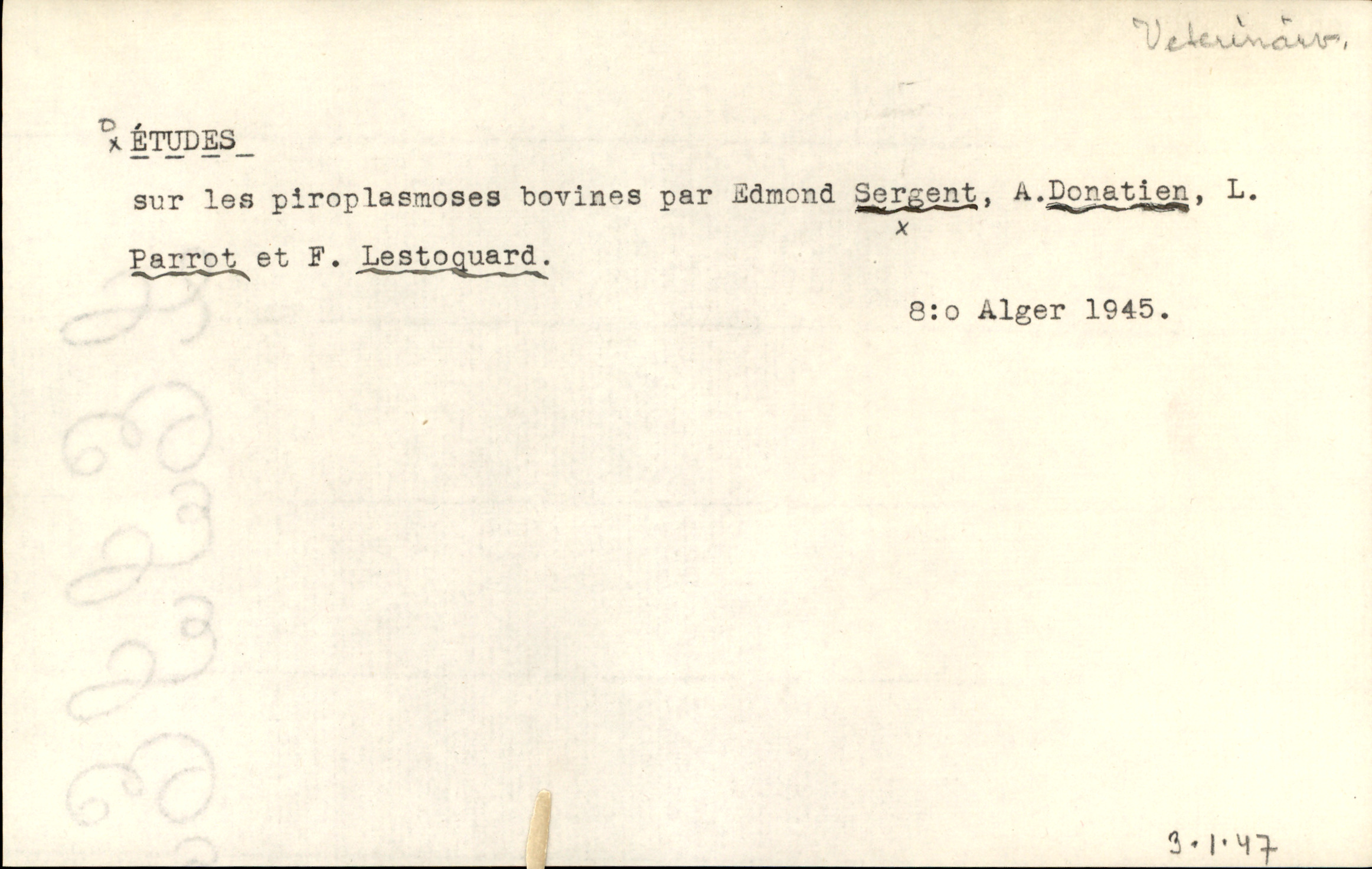Catalogue Card