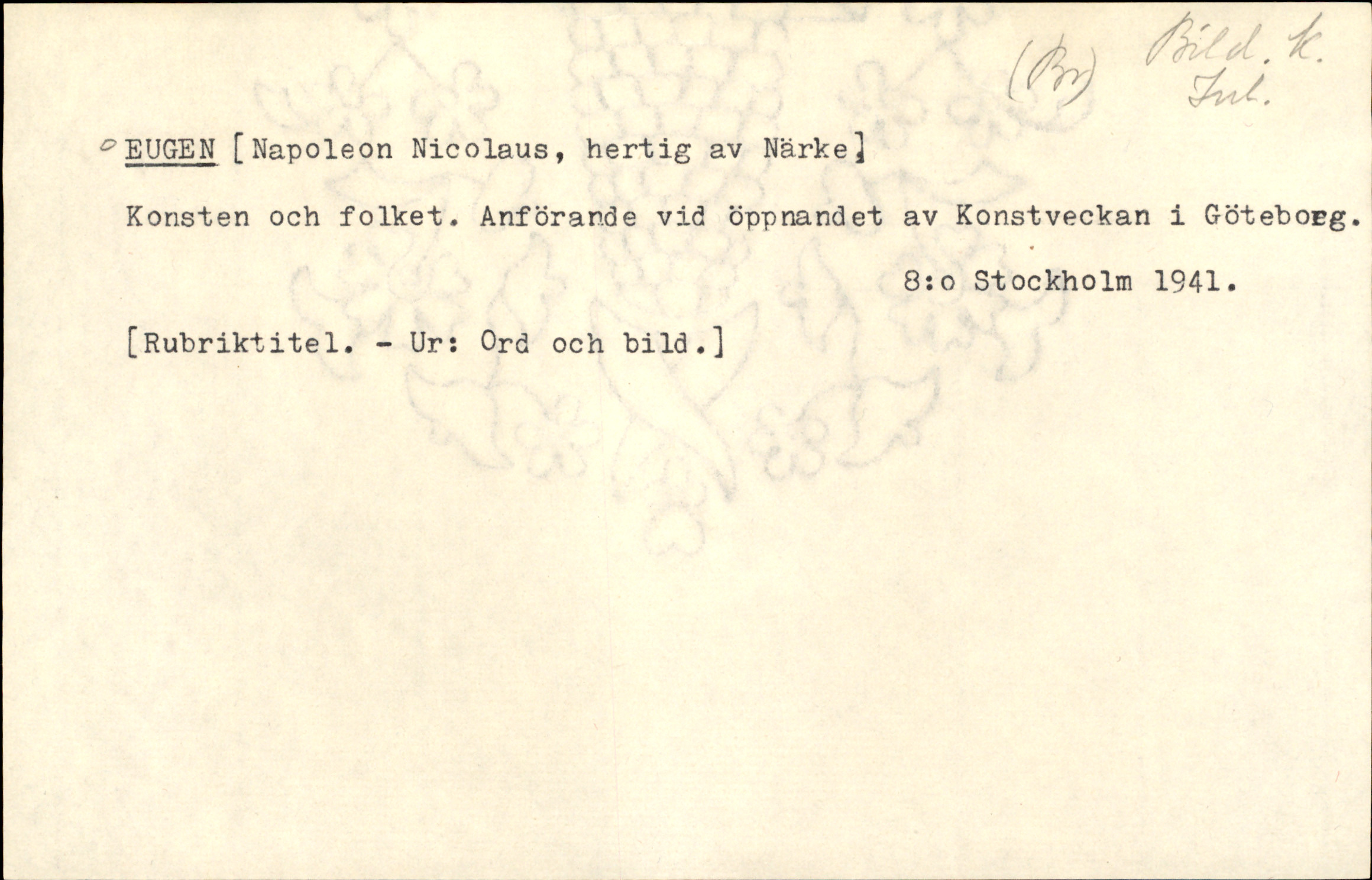 Catalogue Card_339923