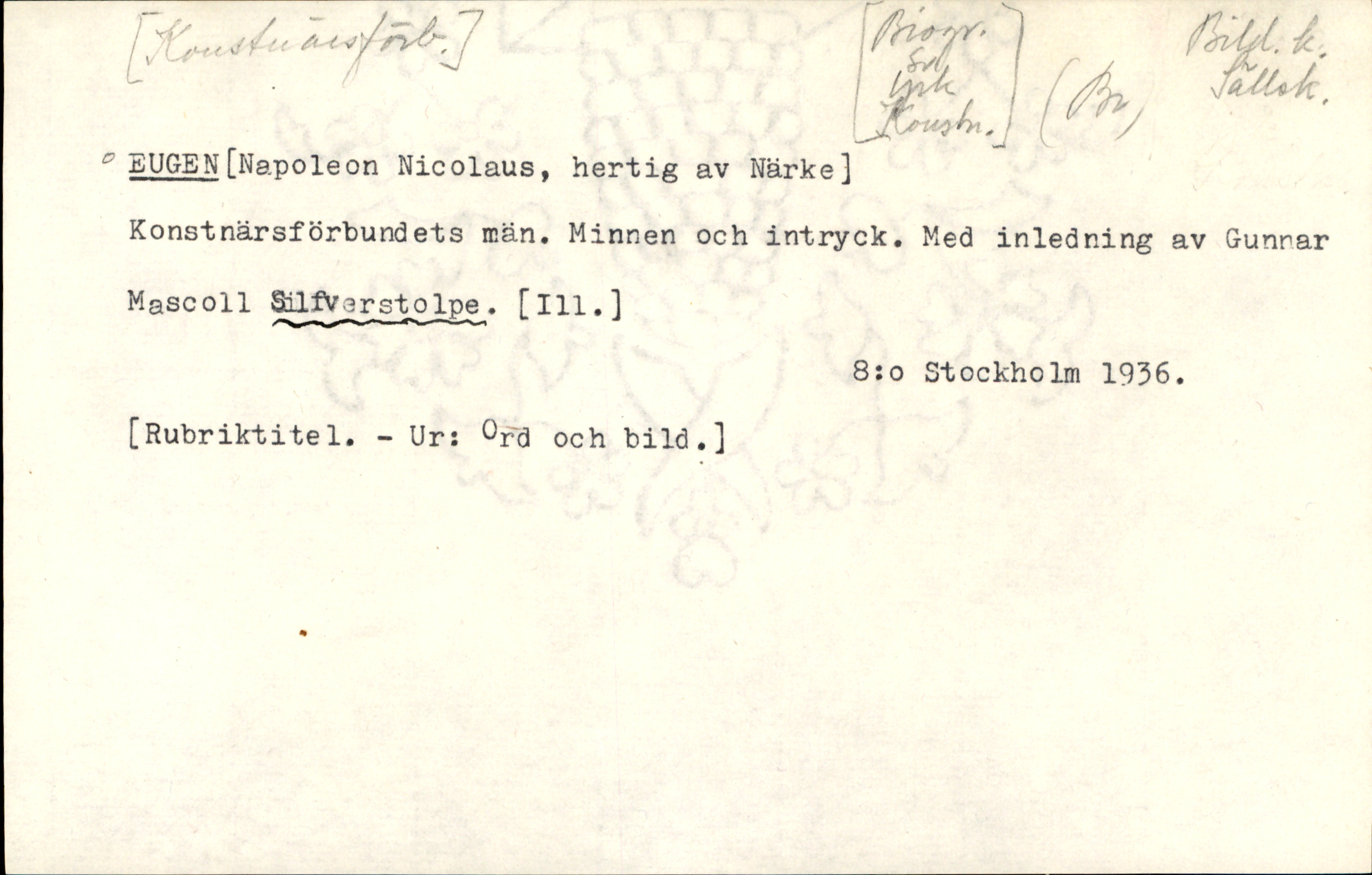 Catalogue Card_339924