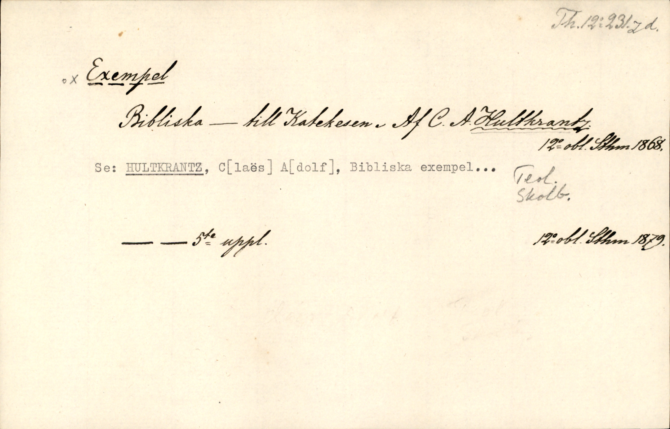 Catalogue Card_341810
