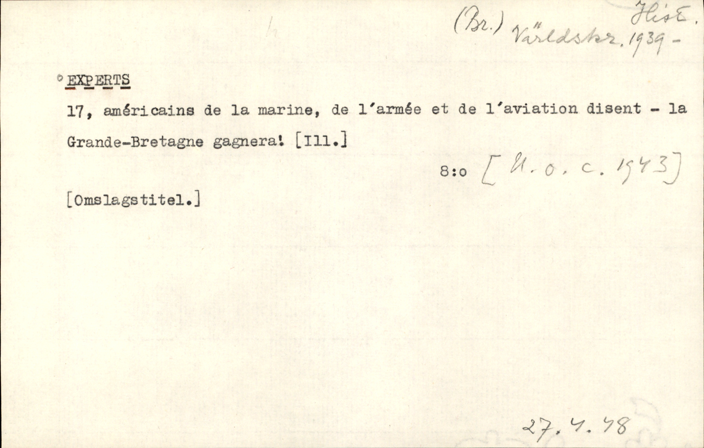Catalogue Card_342186