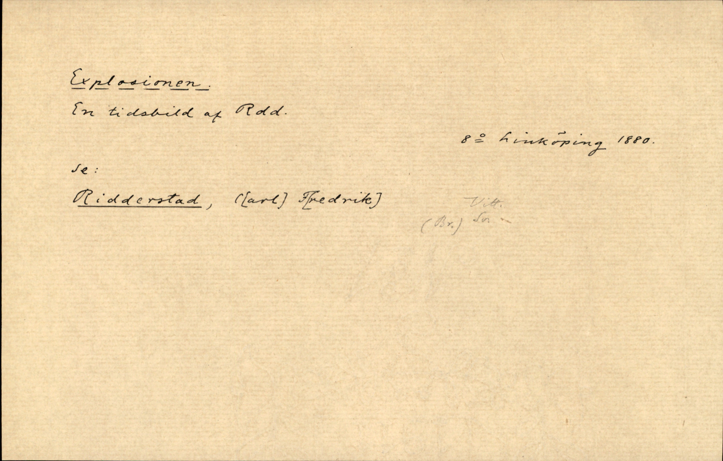 Catalogue Card_342271