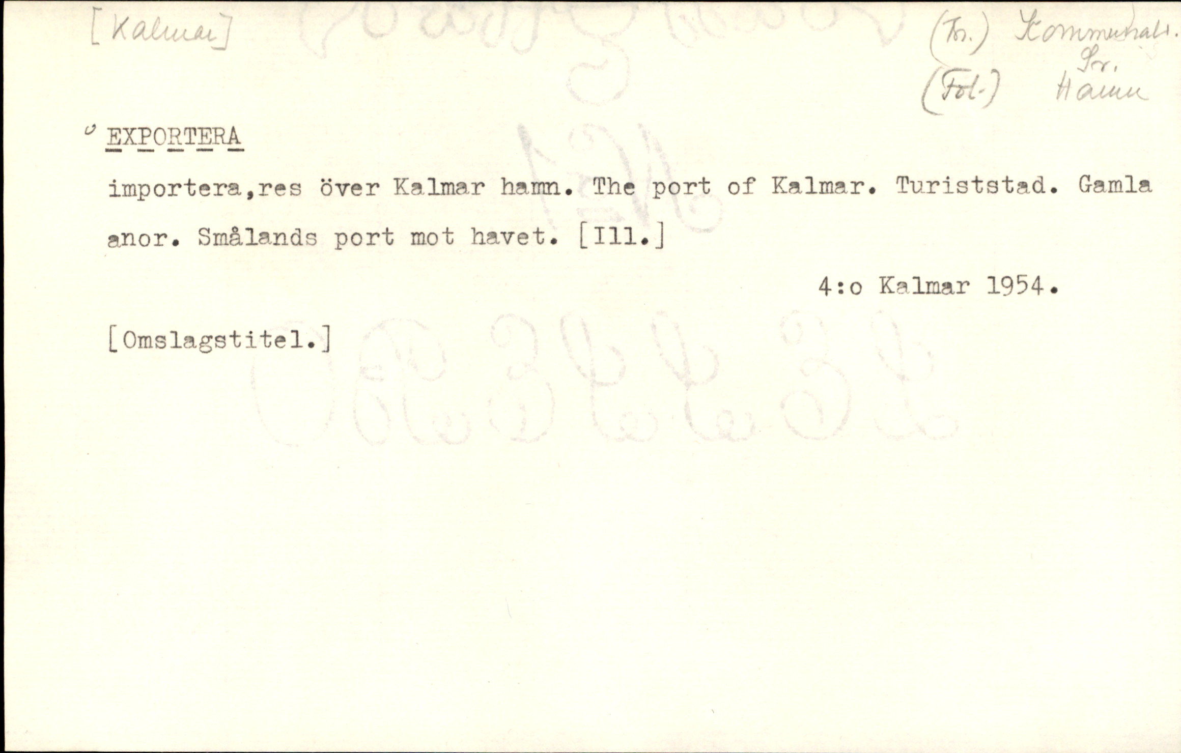Catalogue Card_342284