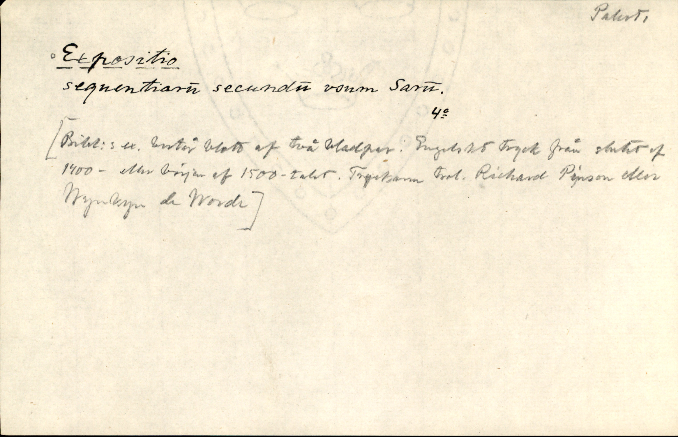 Catalogue Card_342357