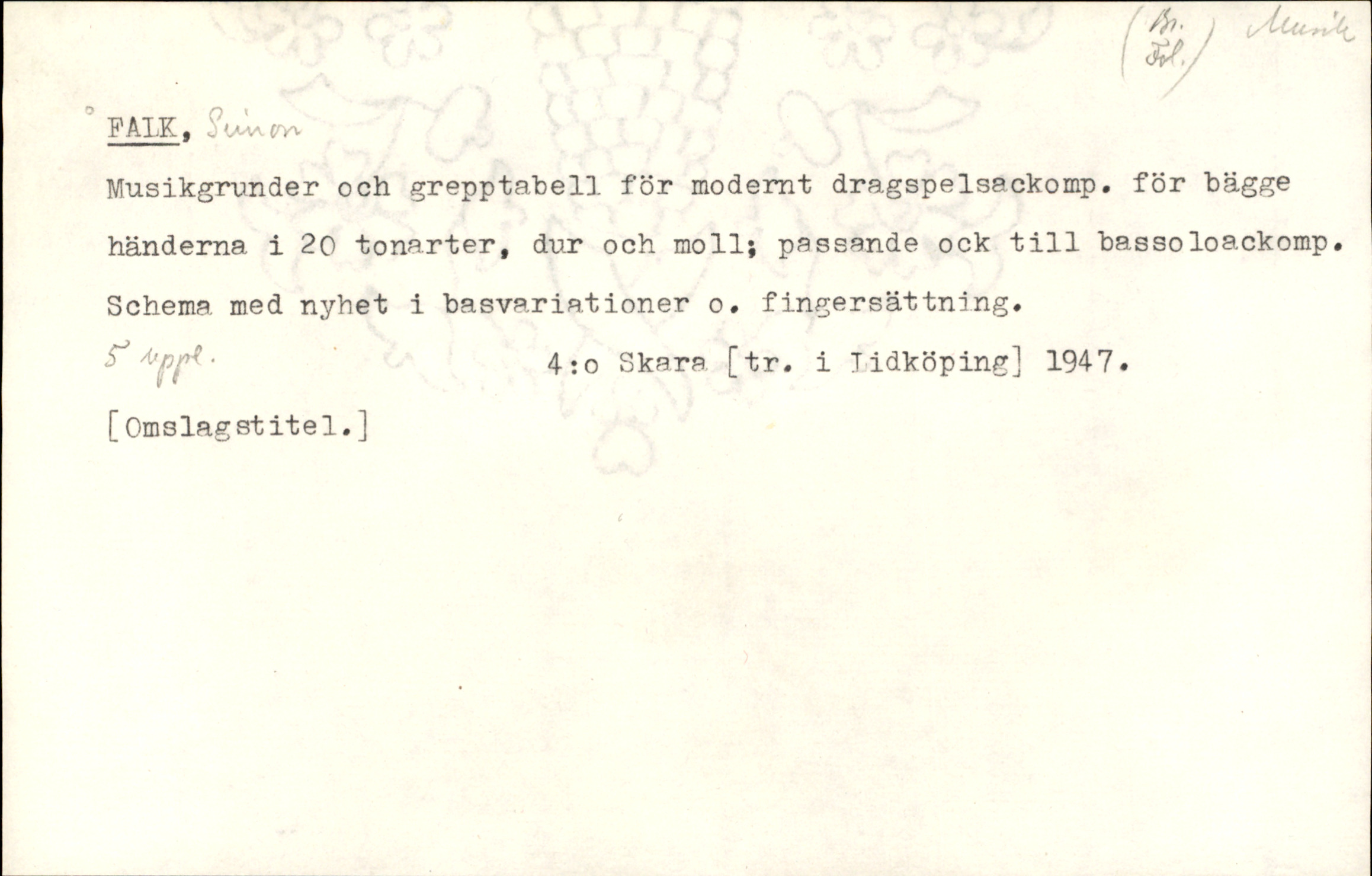 Catalogue Card_344904