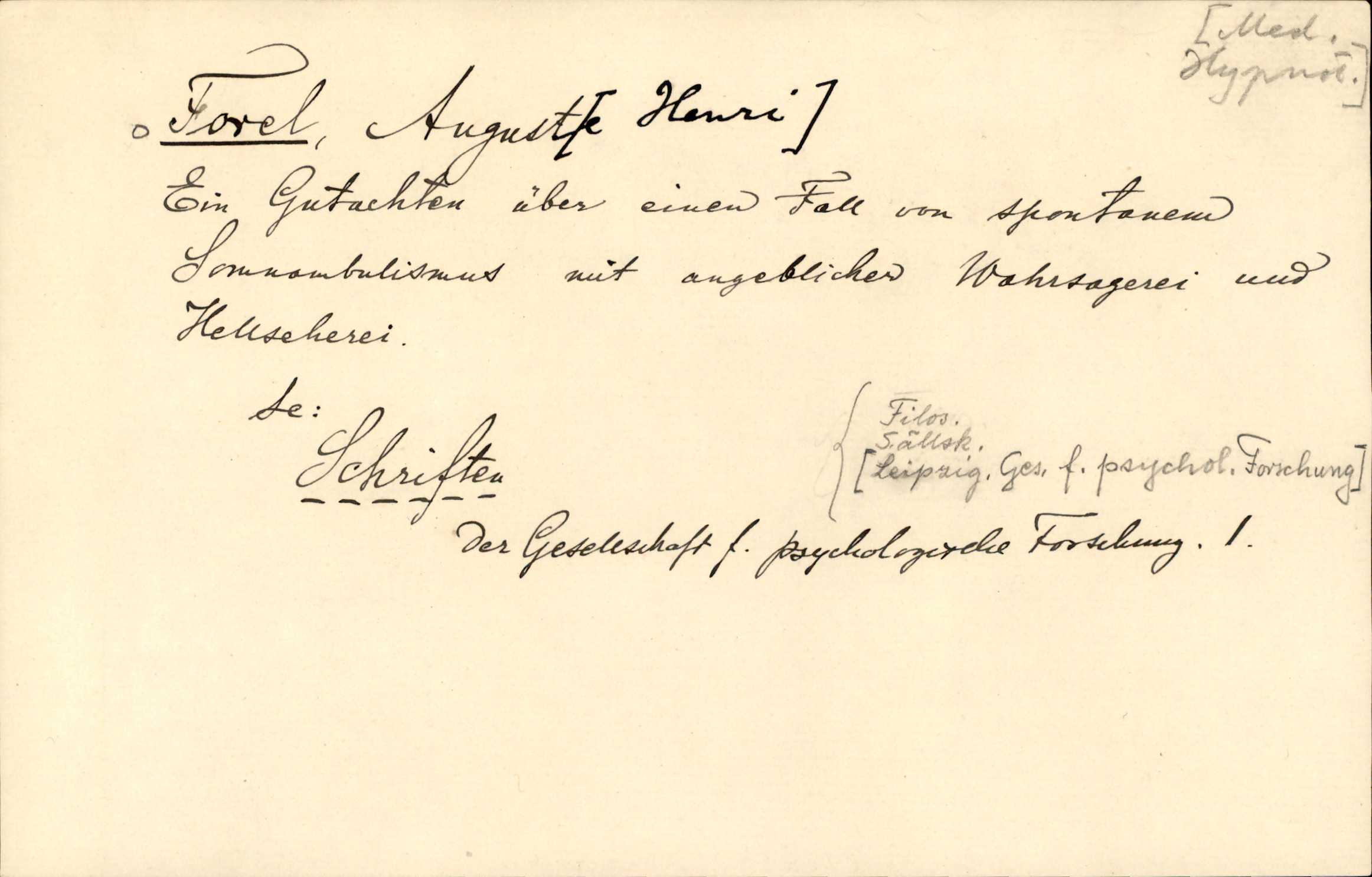 Catalogue Card