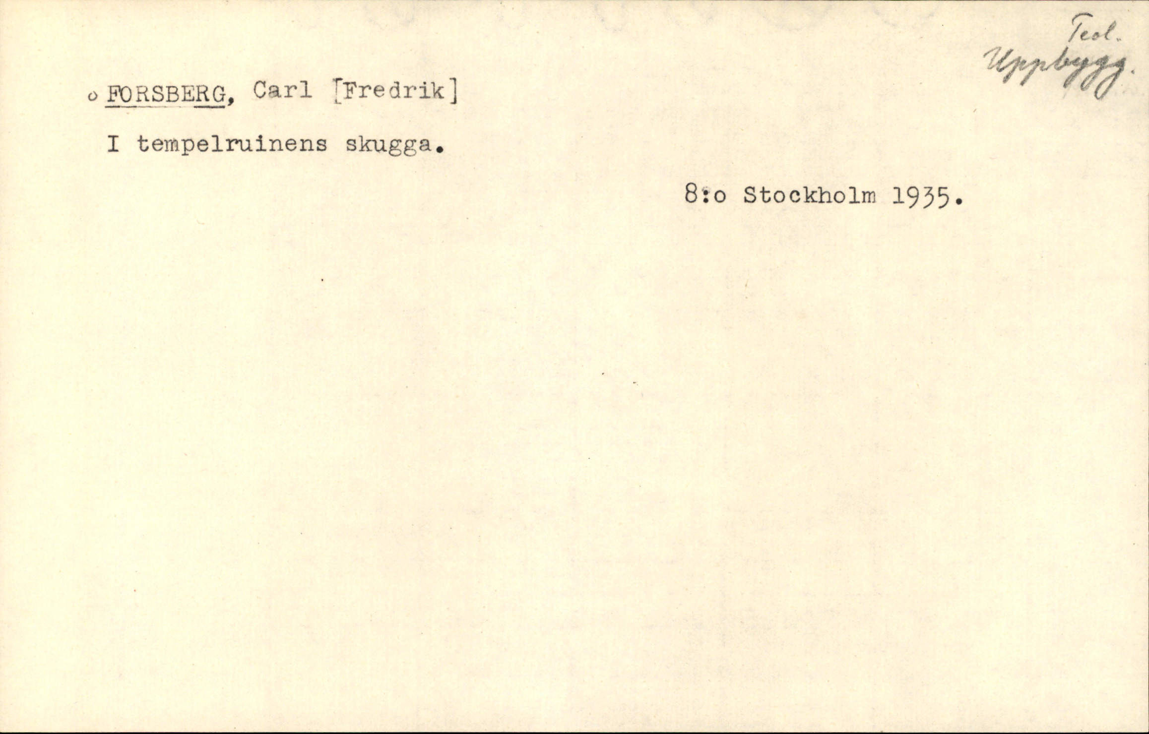Catalogue Card_360989