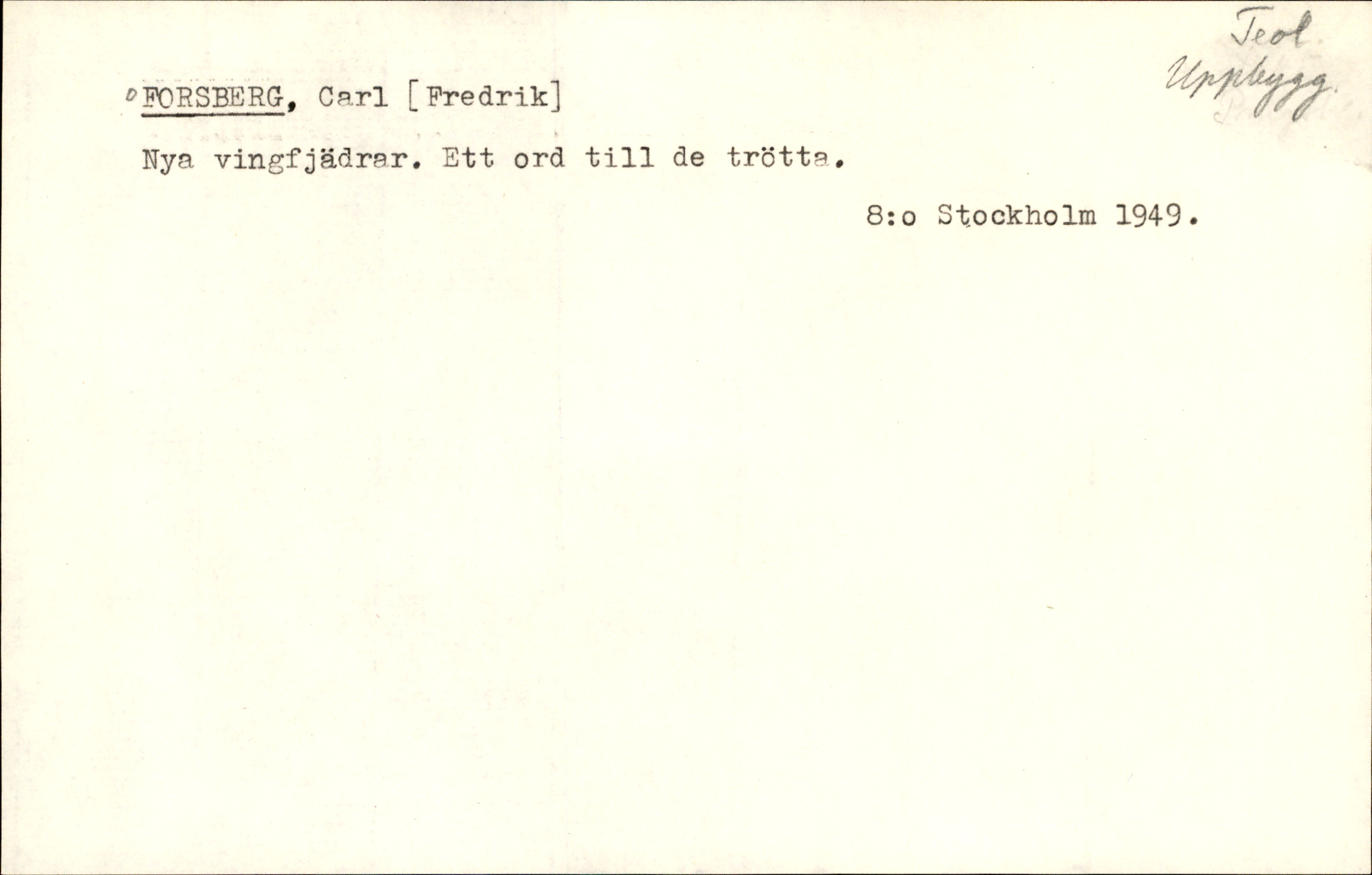 Catalogue Card_360992