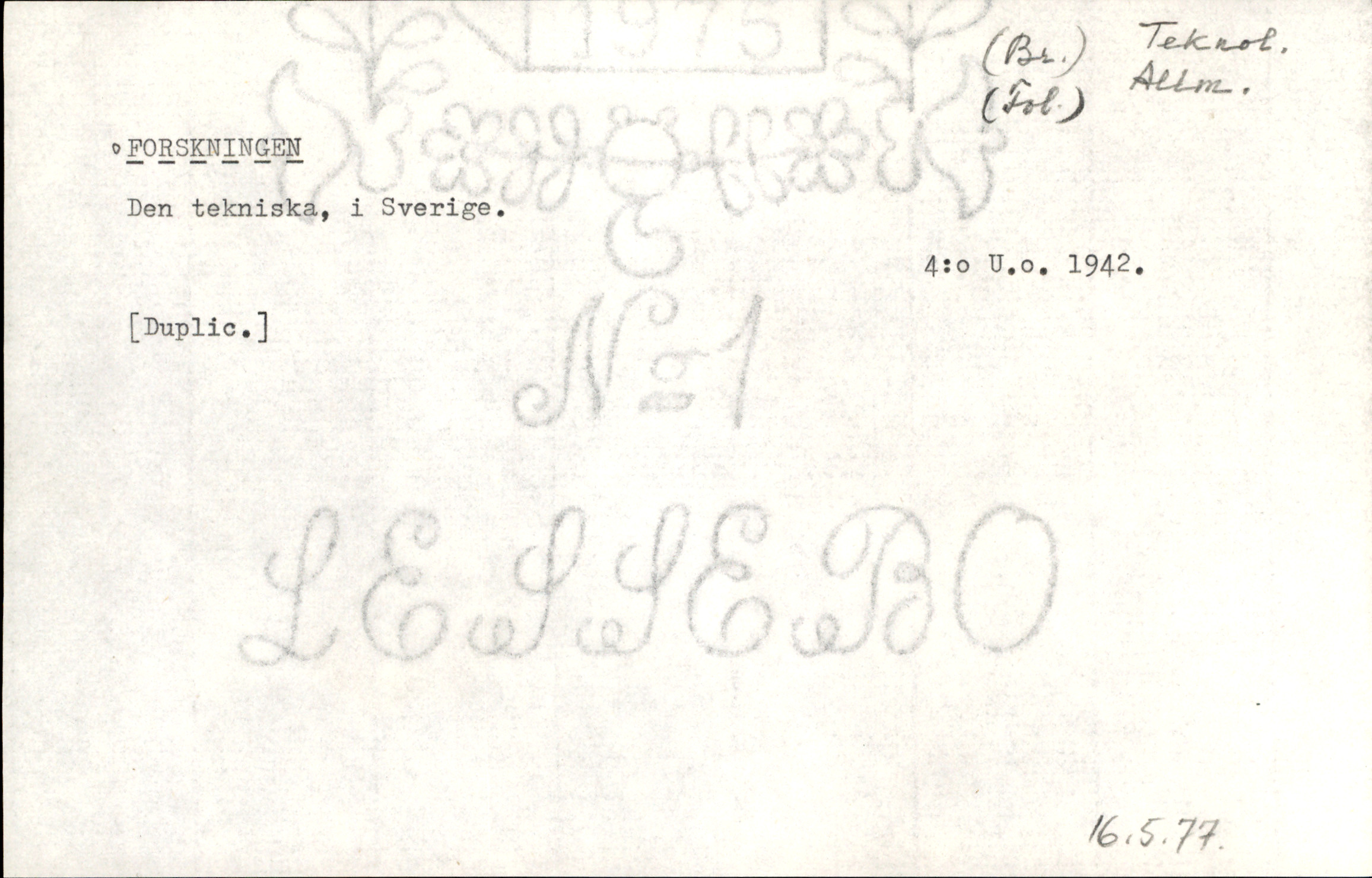 Catalogue Card_361794