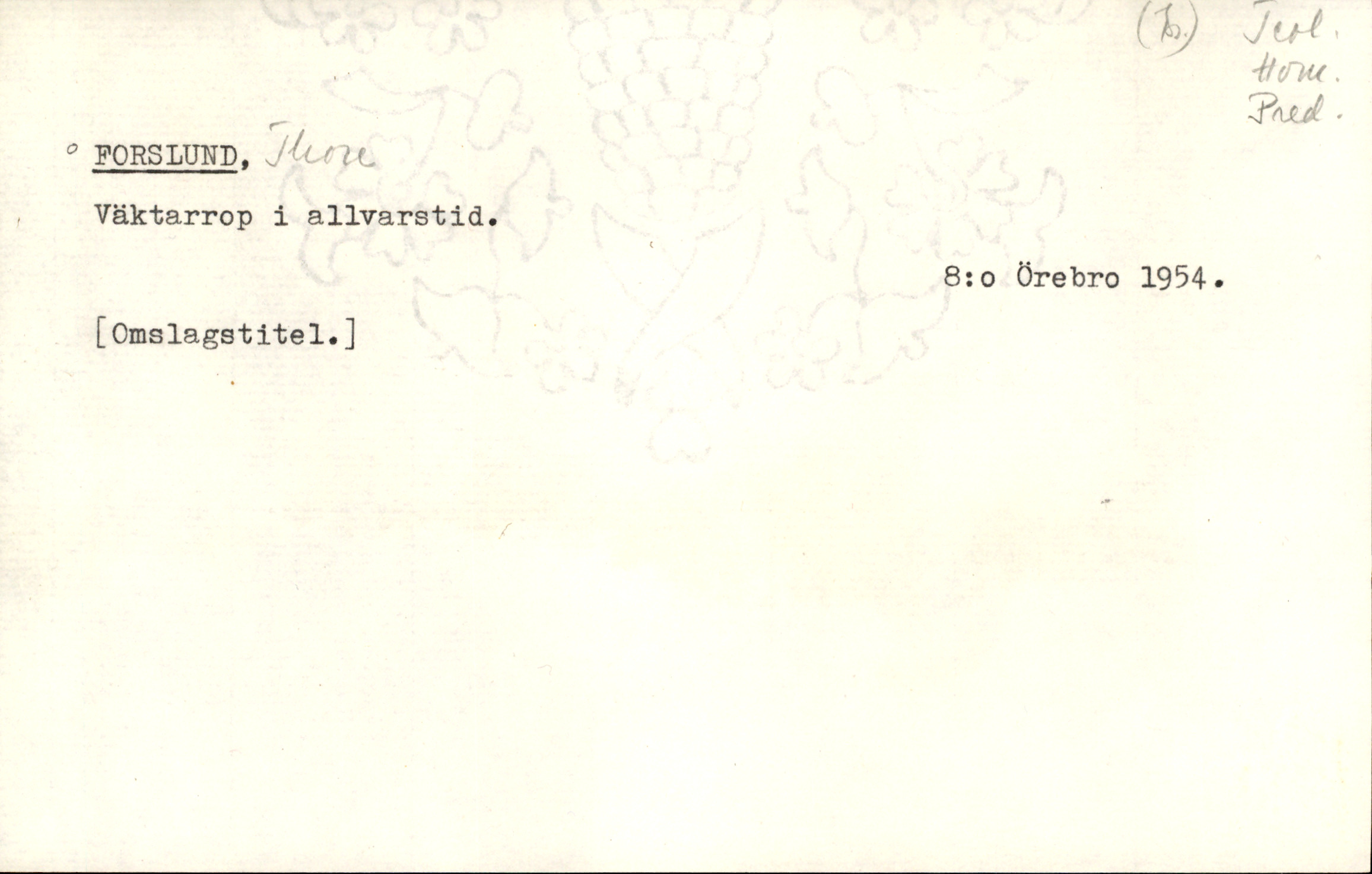 Catalogue Card_361887