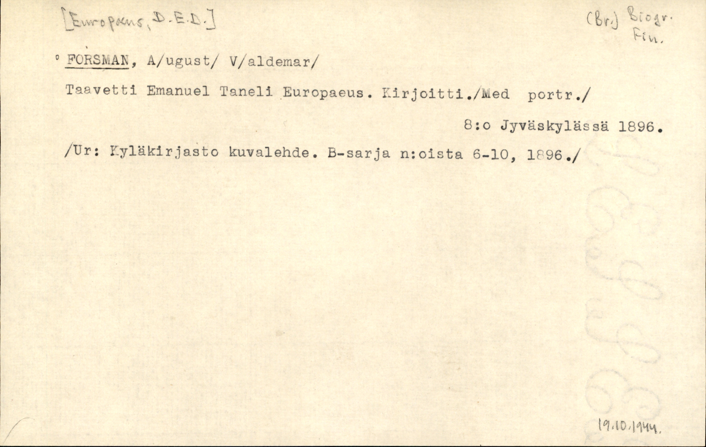 Catalogue Card_361889