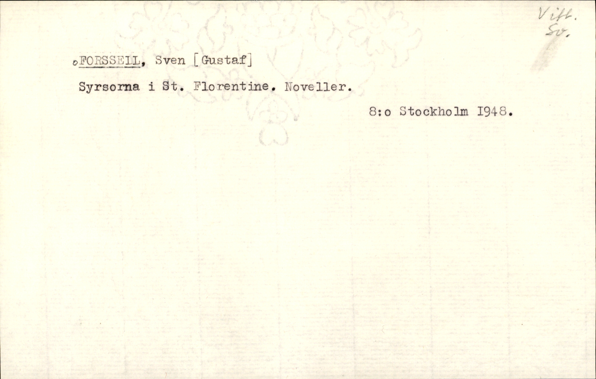 Catalogue Card_362274