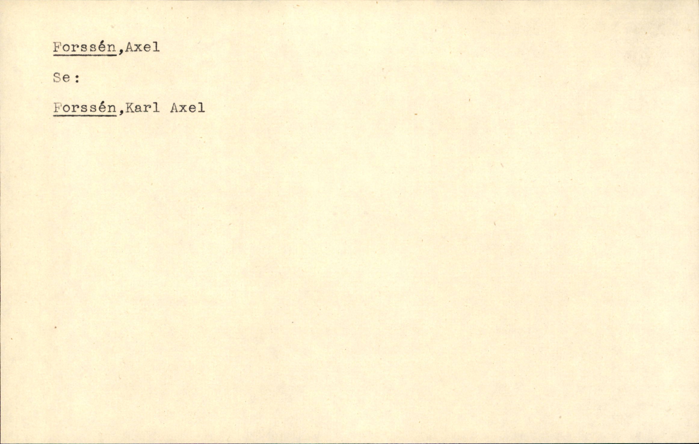 Catalogue Card