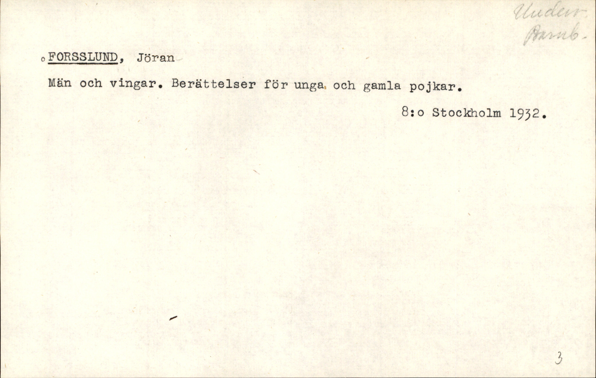 Catalogue Card_362322