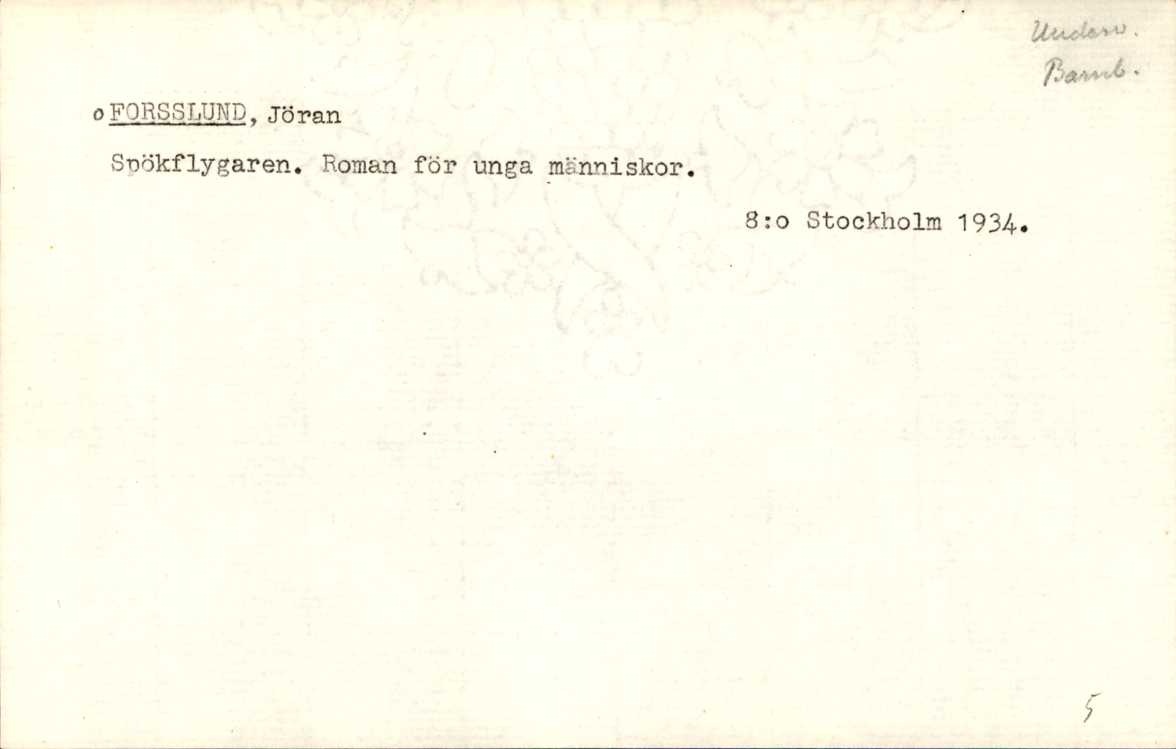 Catalogue Card_362324