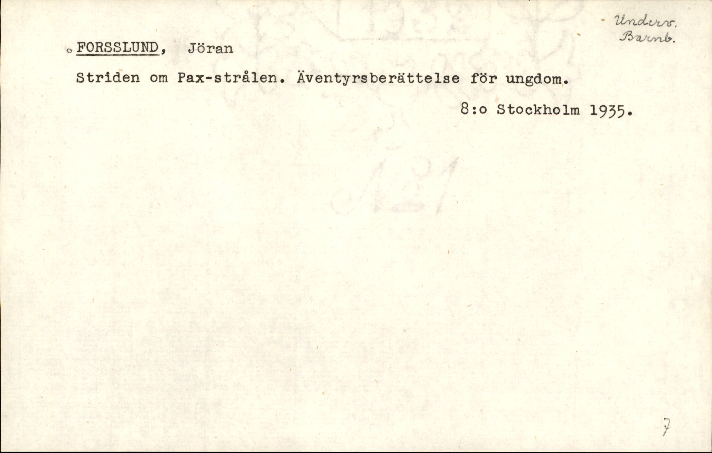 Catalogue Card_362326