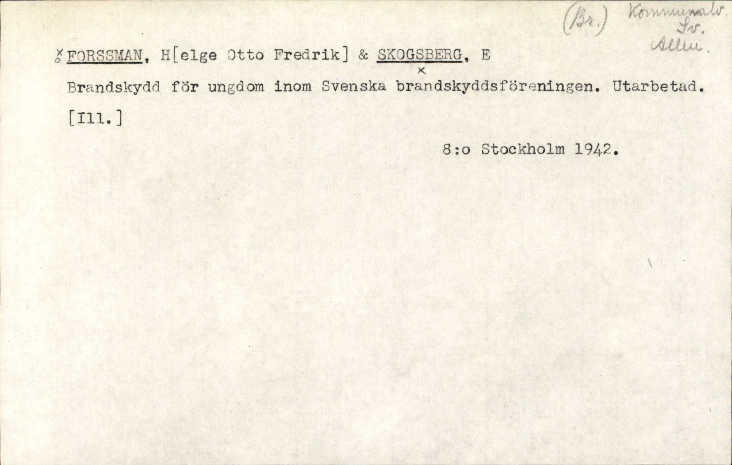Catalogue Card_362422