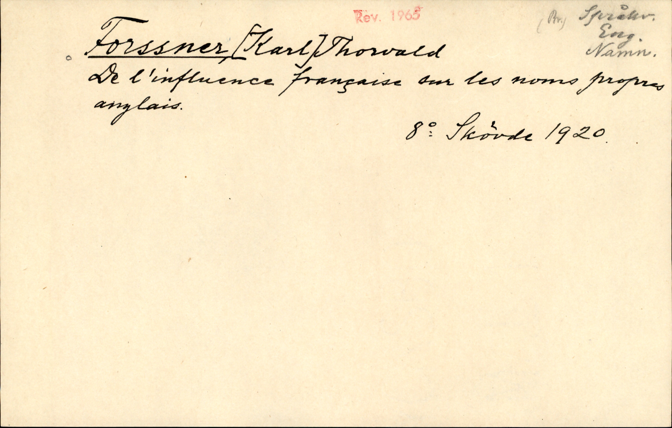 Catalogue Card_362480