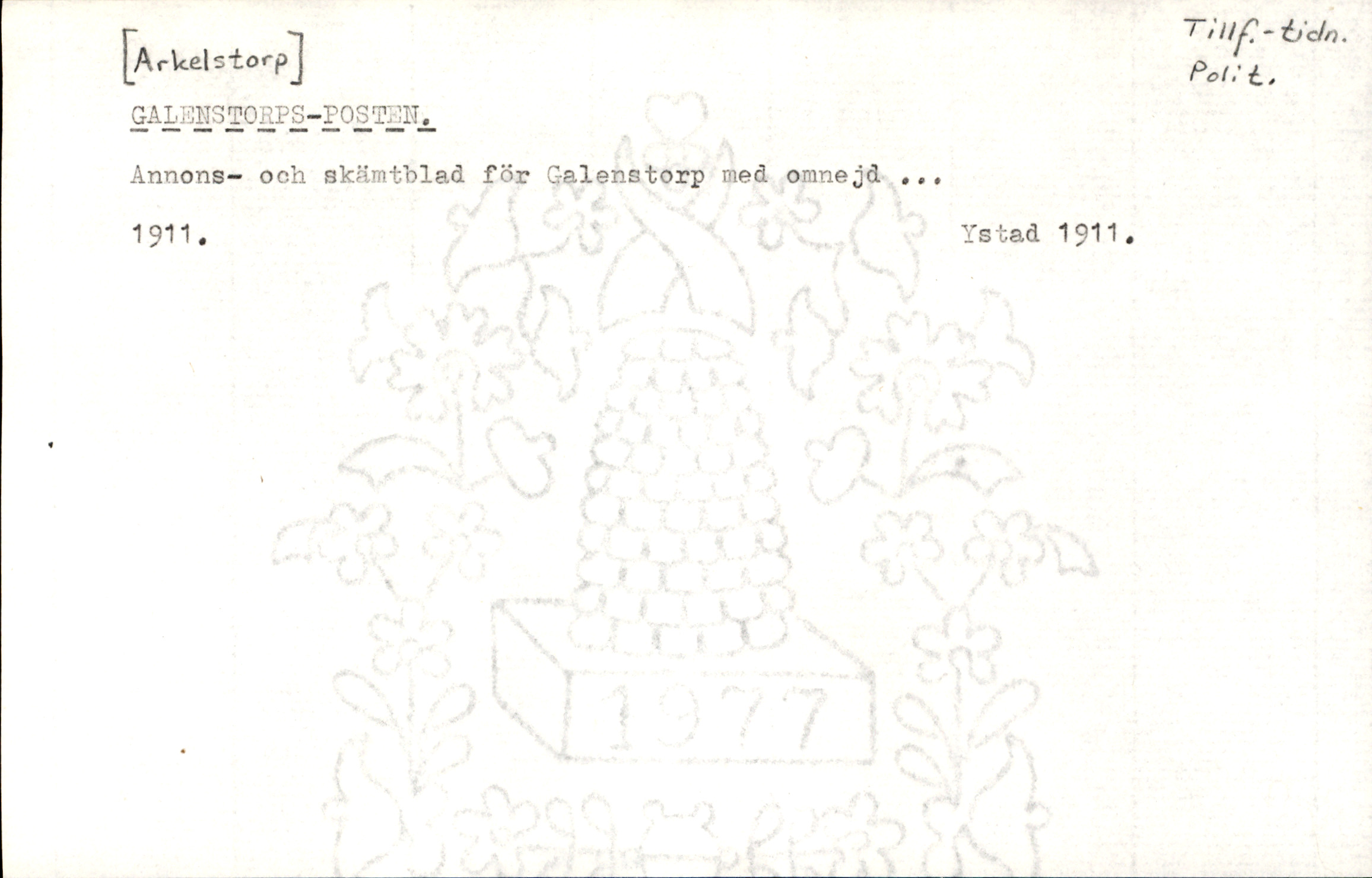 Catalogue Card_382845