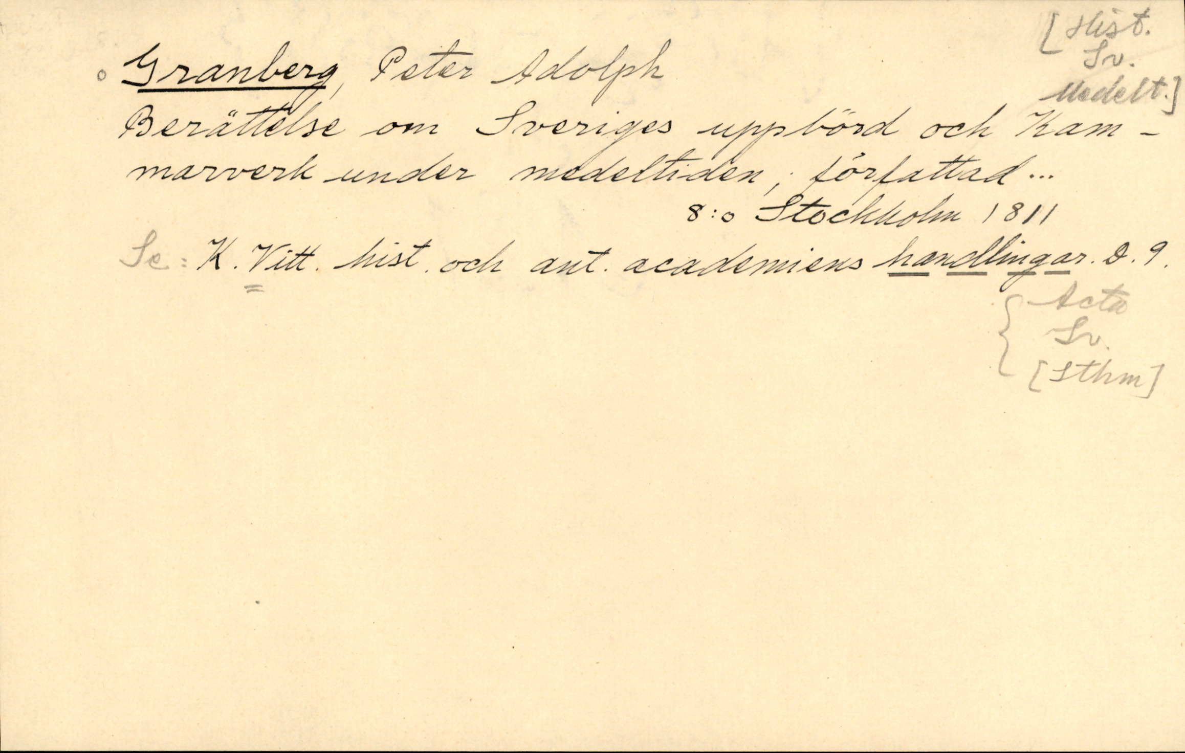 Catalogue Card_400699