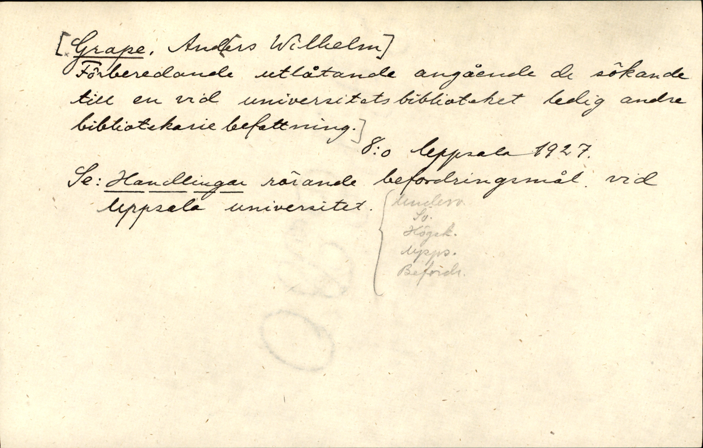 Catalogue Card_401604