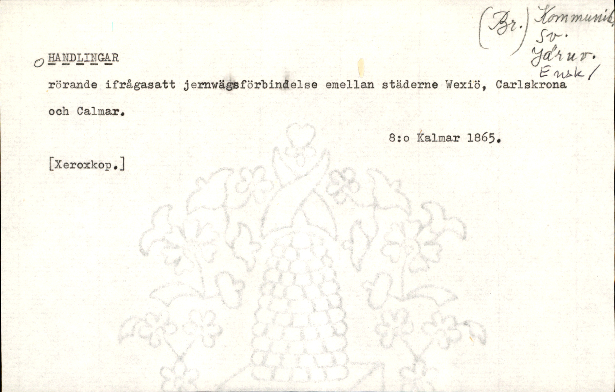 Catalogue Card_426314