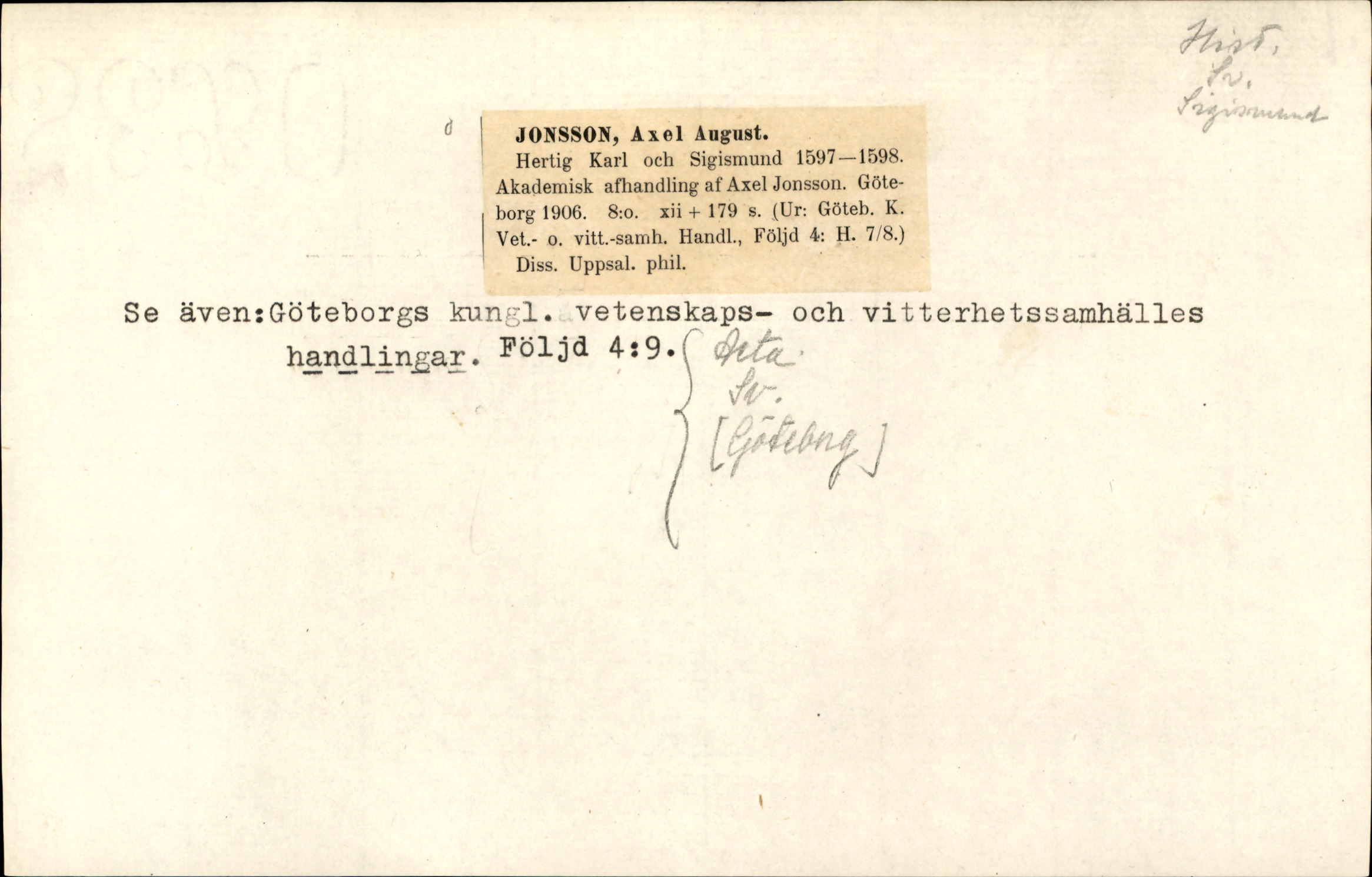Catalogue Card_496729