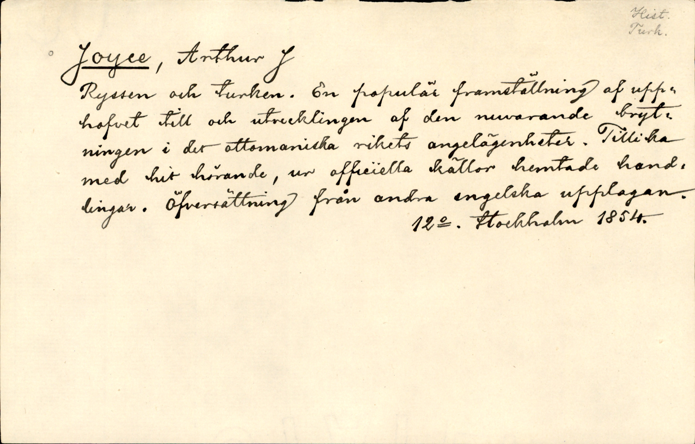 Catalogue Card_499397