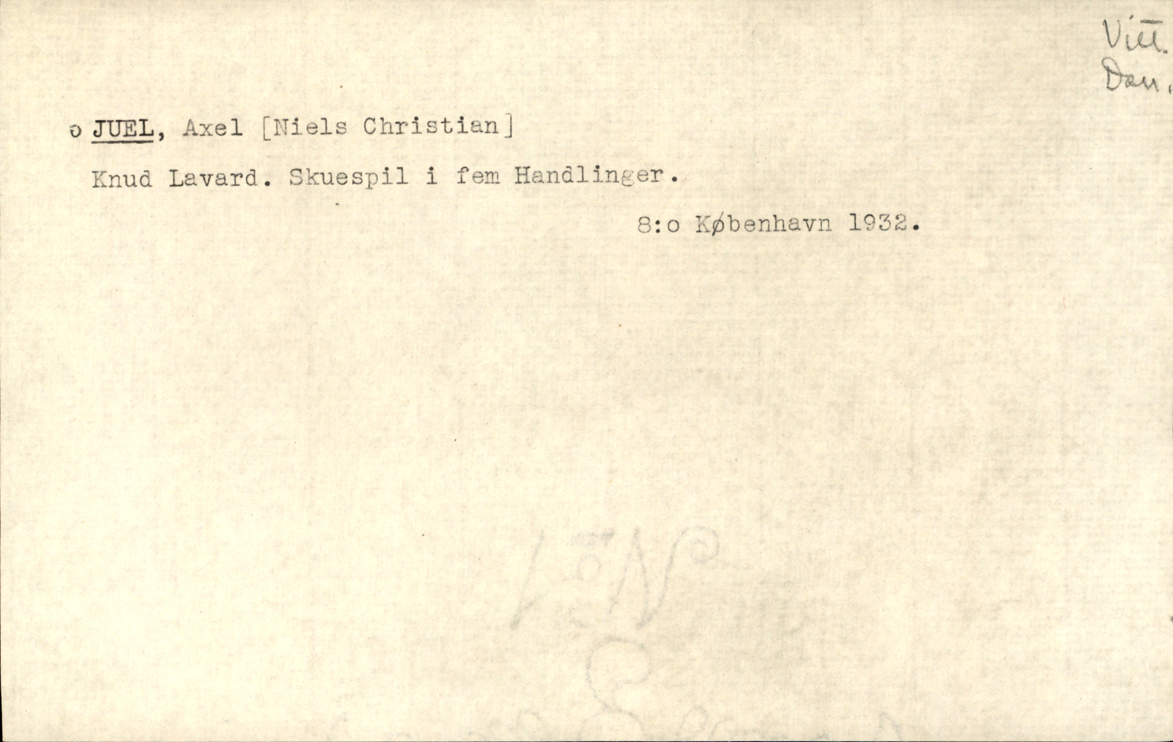 Catalogue Card_500605