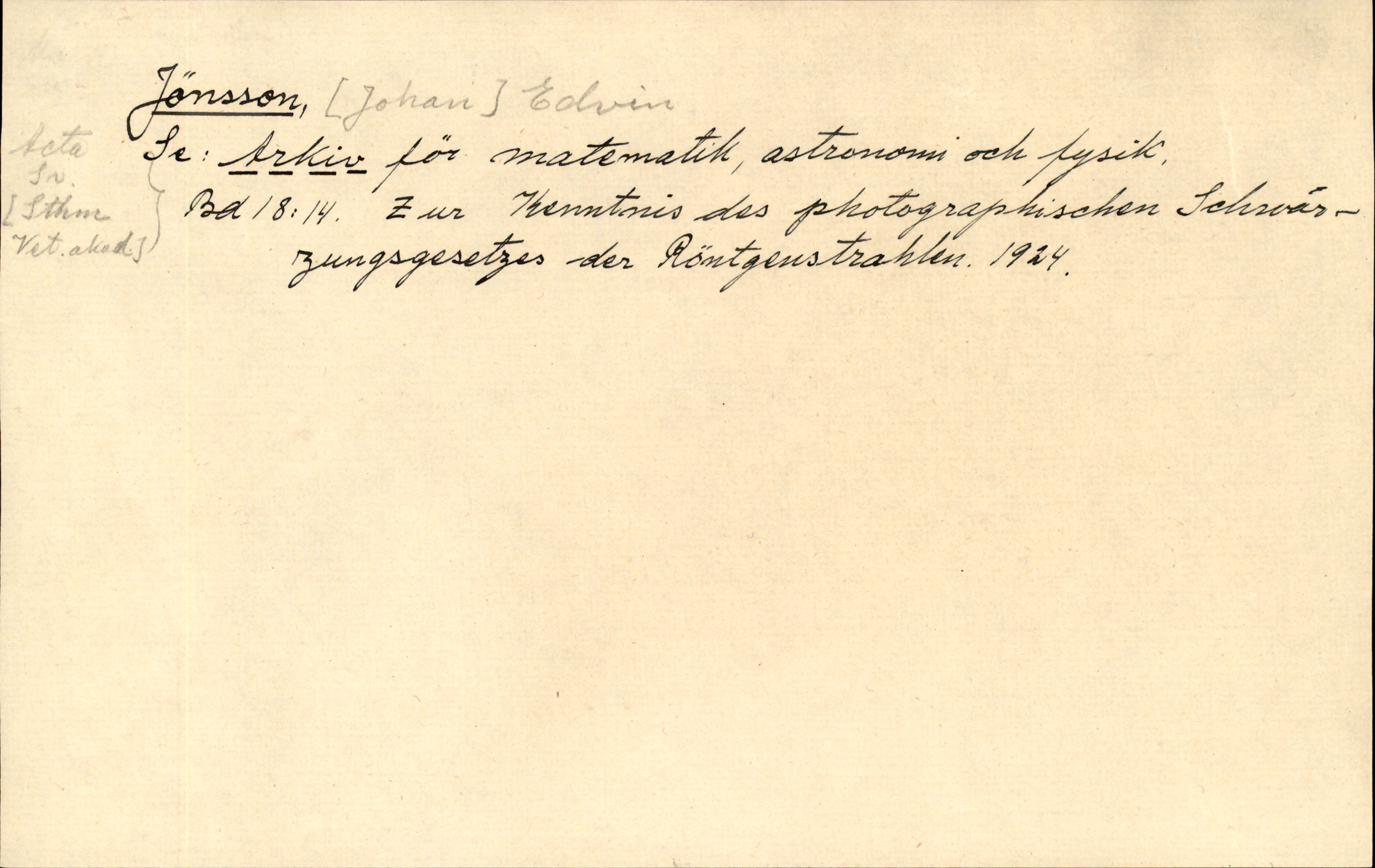 Catalogue Card_504889