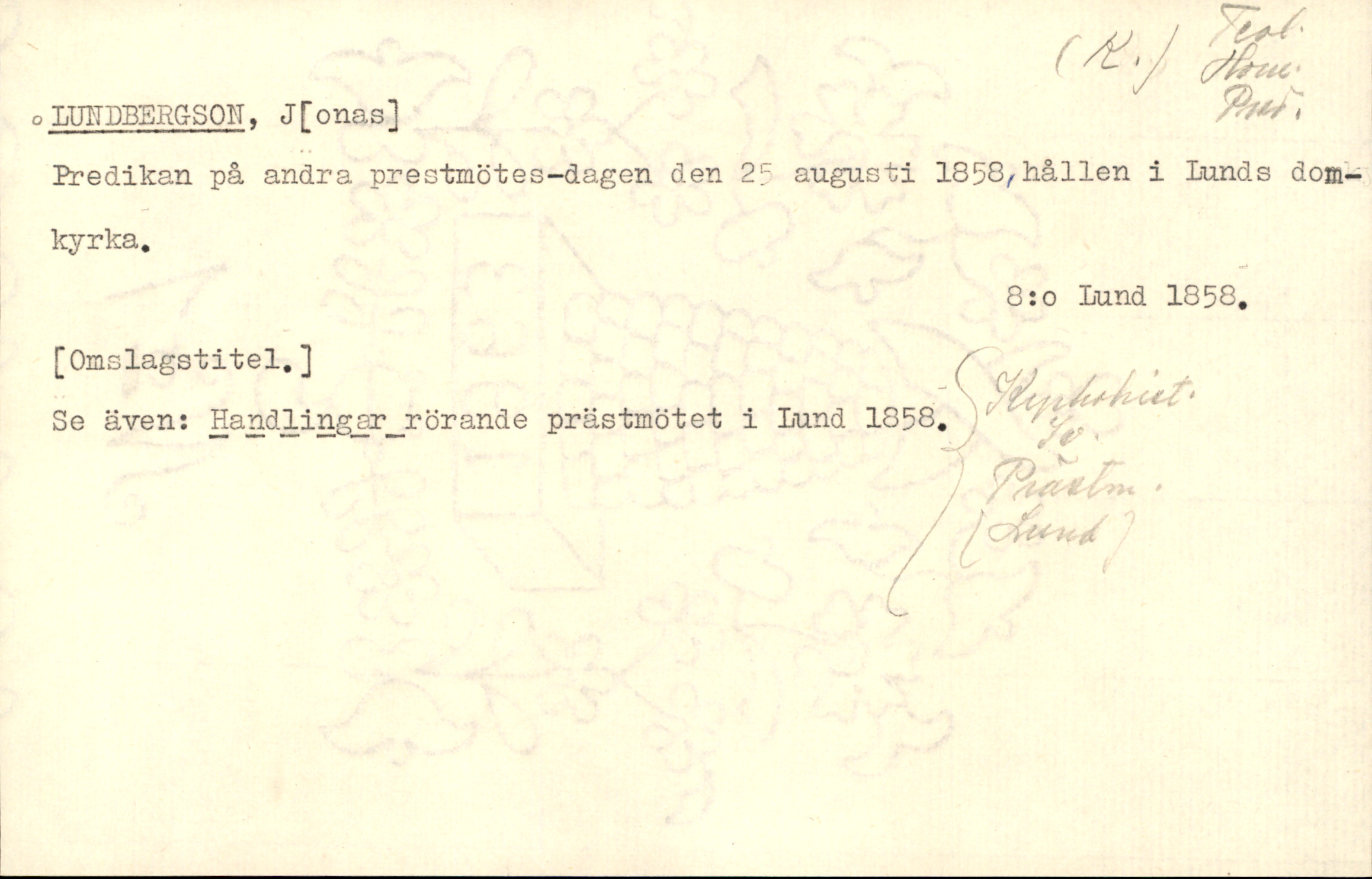 Catalogue Card_588335