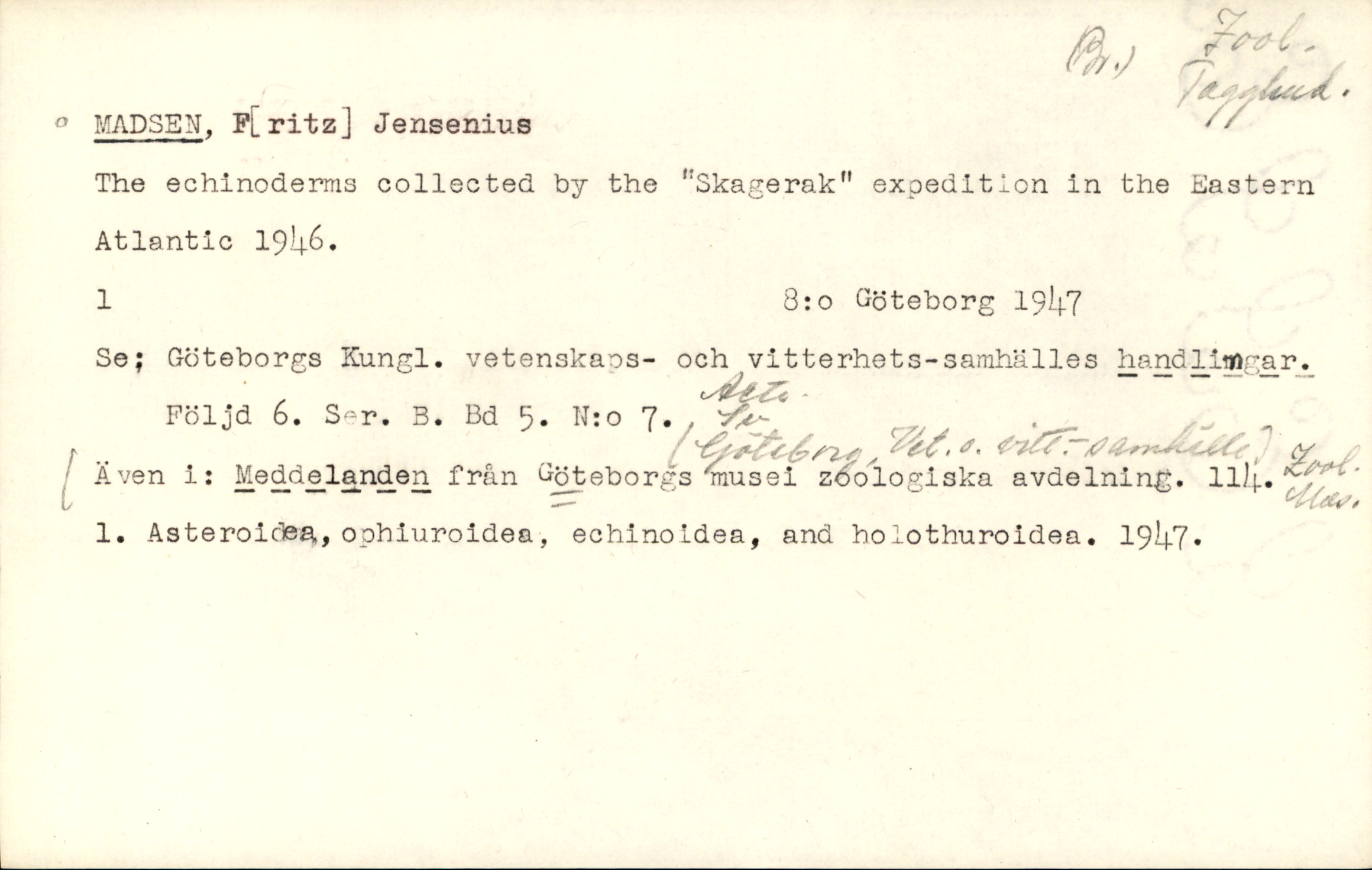 Catalogue Card_600099