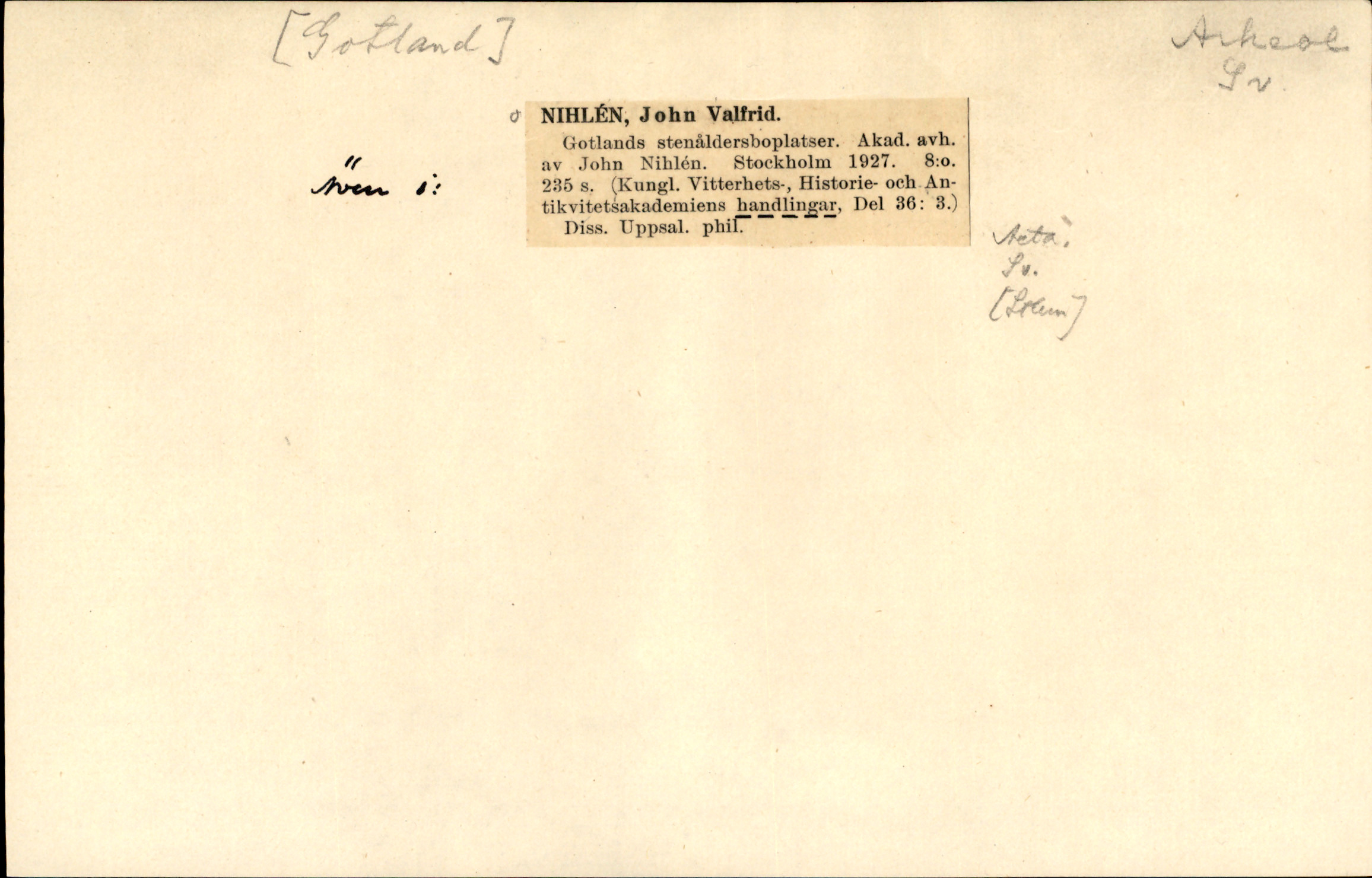 Catalogue Card_661499