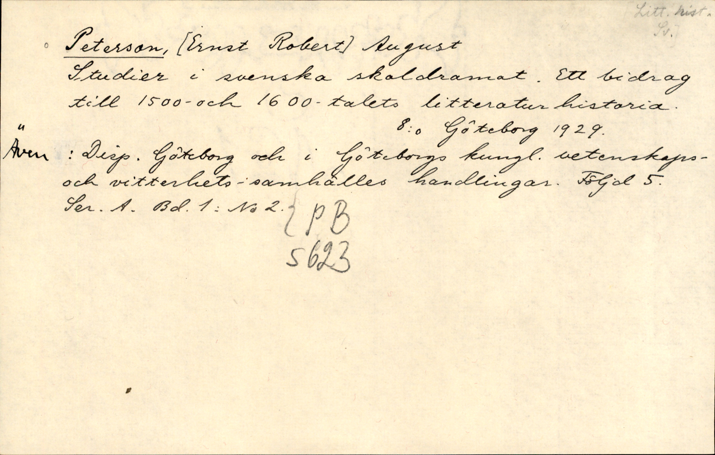 Catalogue Card_702290