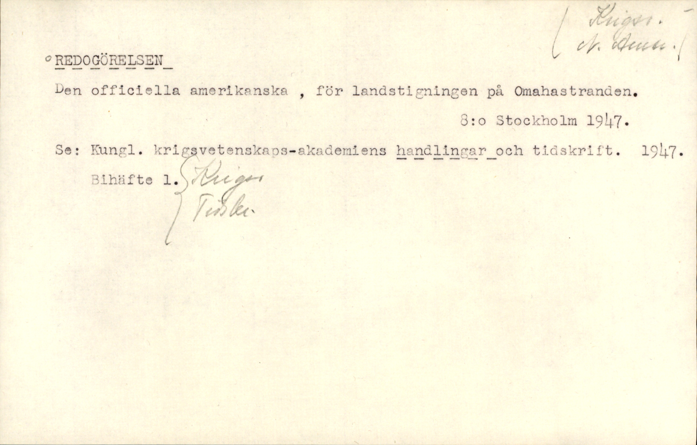 Catalogue Card_734597