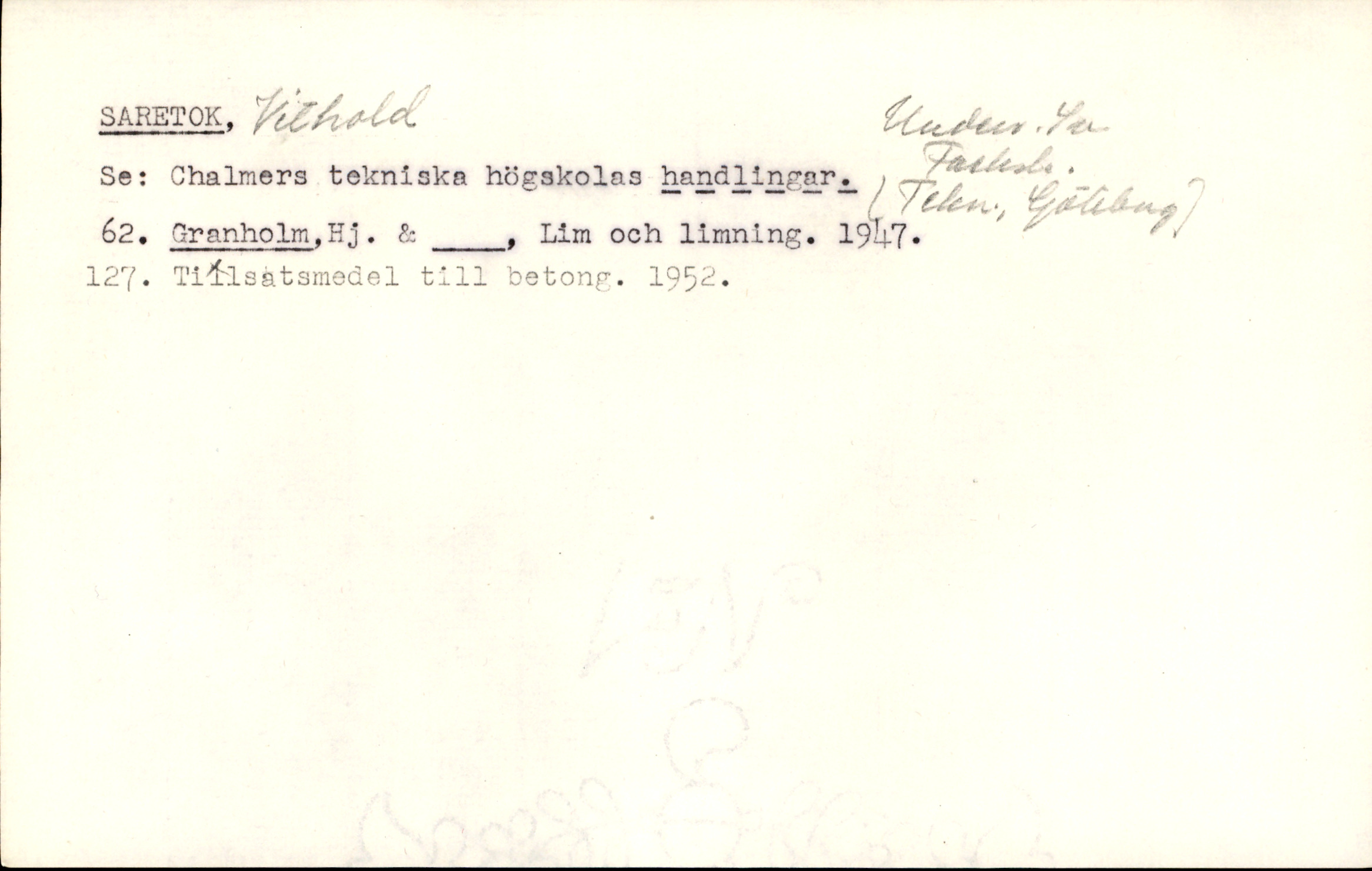 Catalogue Card_777201
