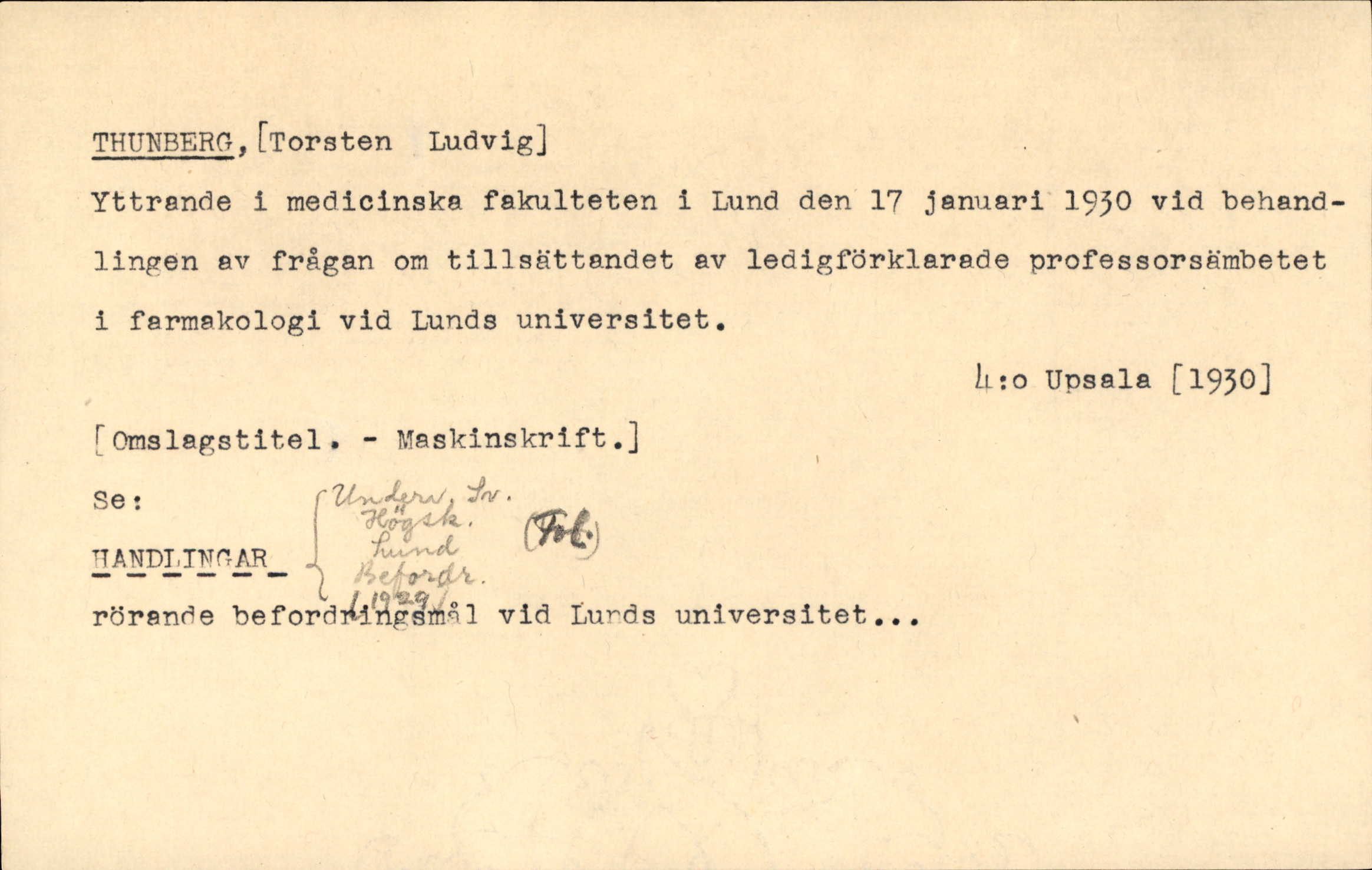 Catalogue Card_874495