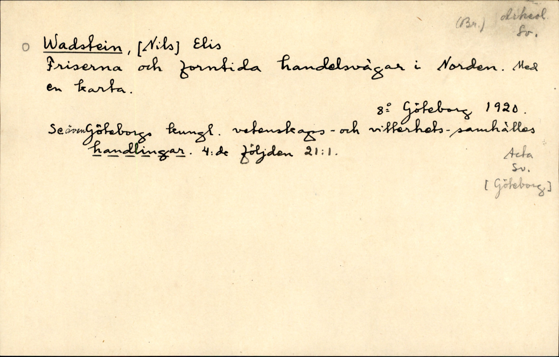 Catalogue Card_901399